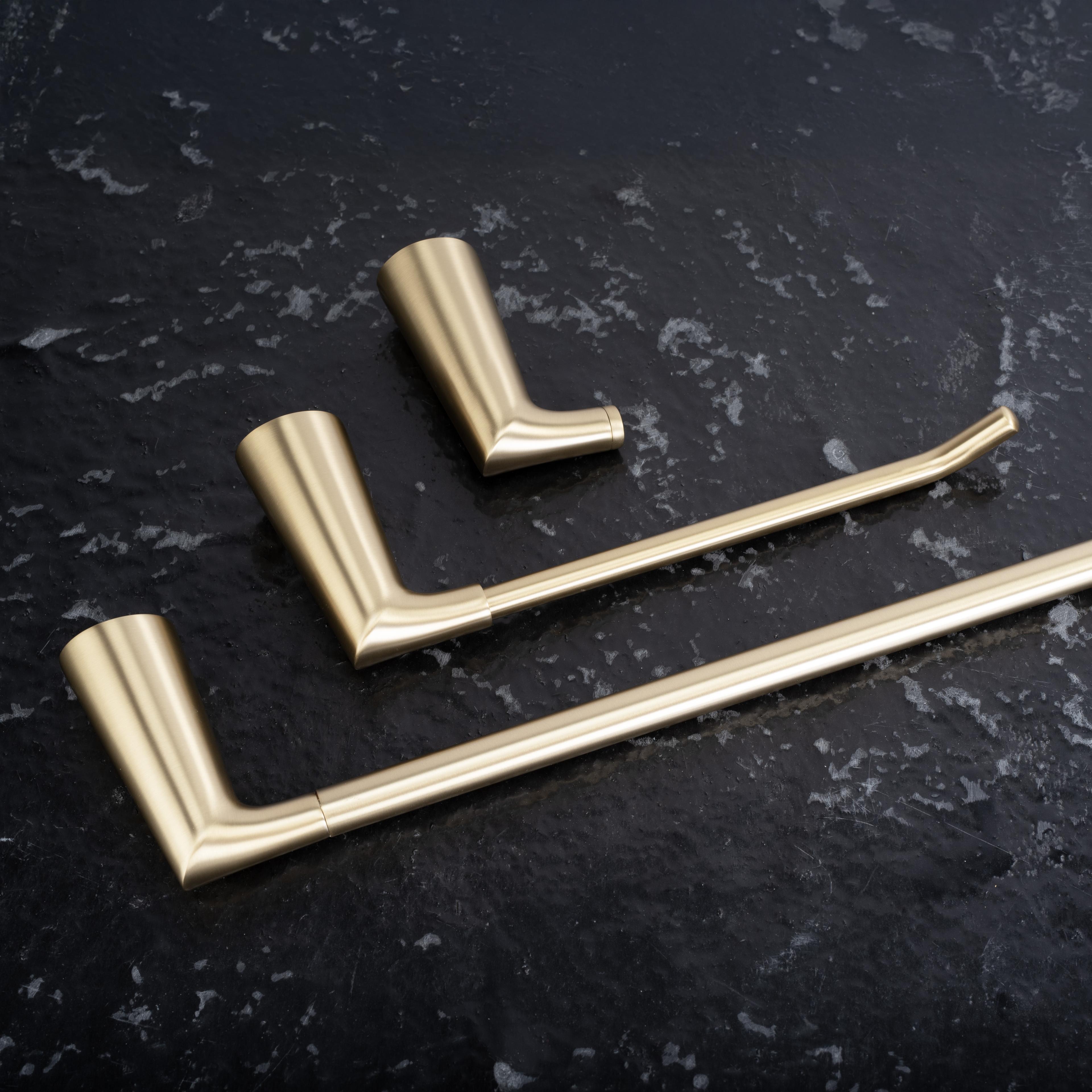 Halter für Toilettenpapier 16205 VIBE Brush Gold