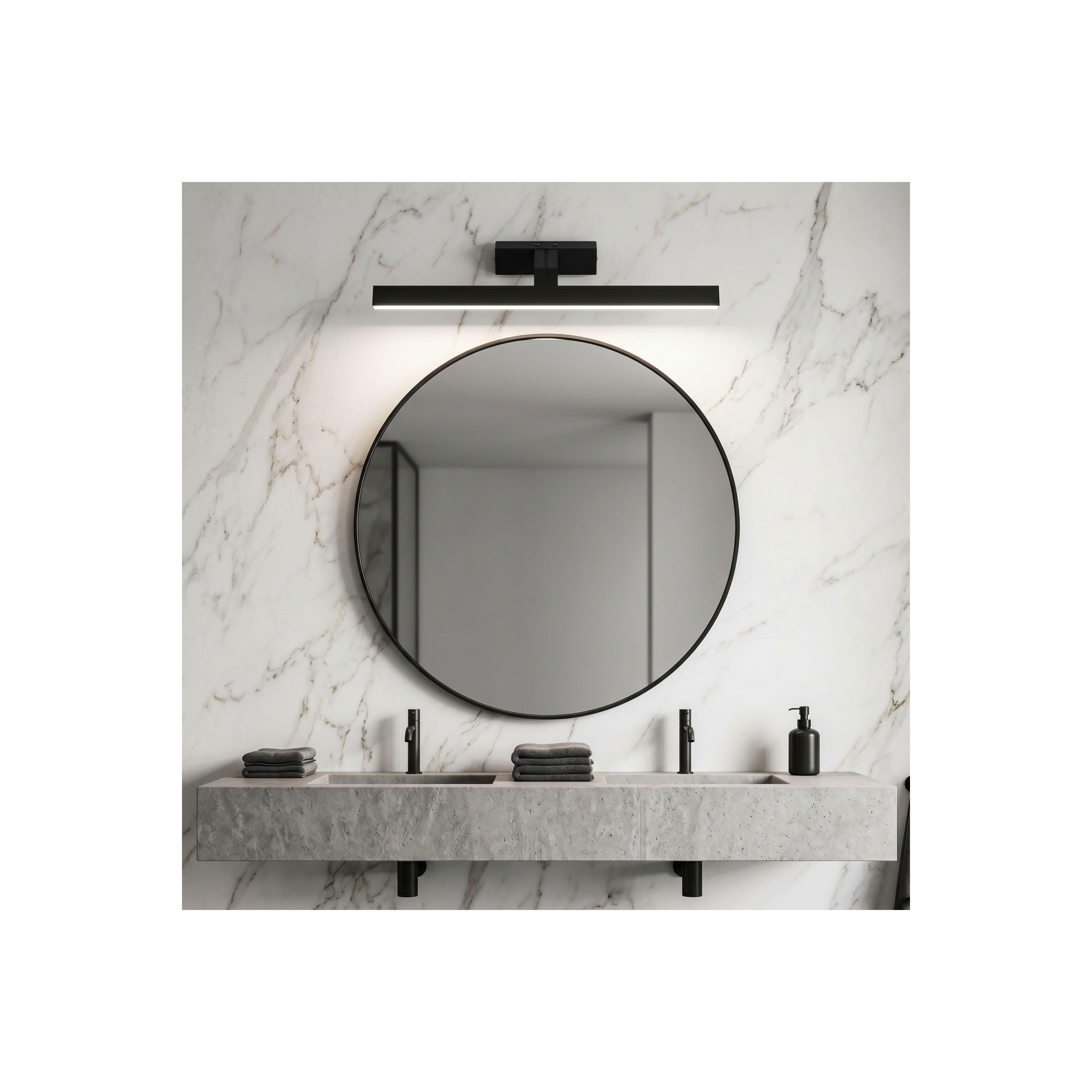 Bad LED-Wandleuchte SWE011-1W 58cm BLACK