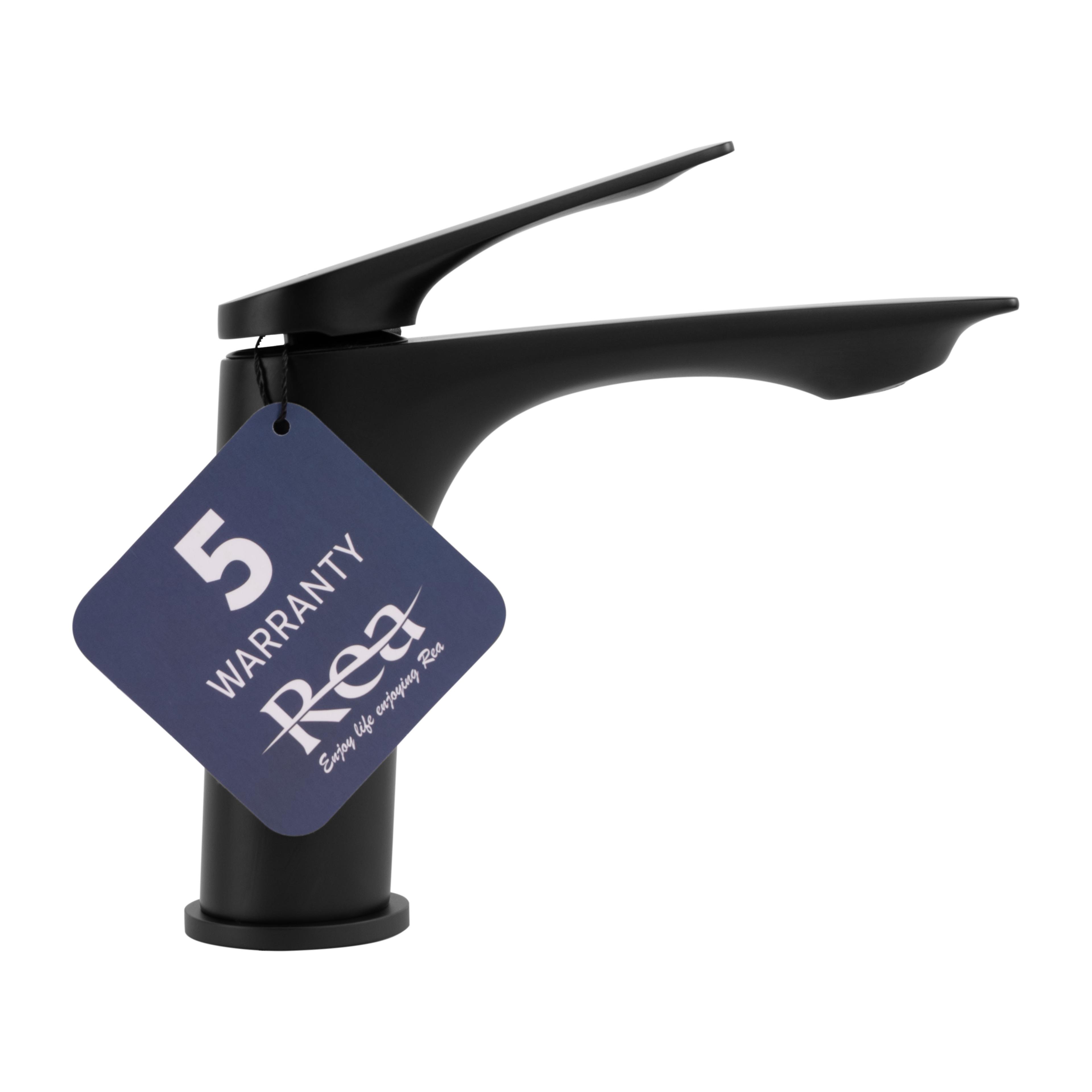 Waschbeckenarmatur Rea AVALON Black Low