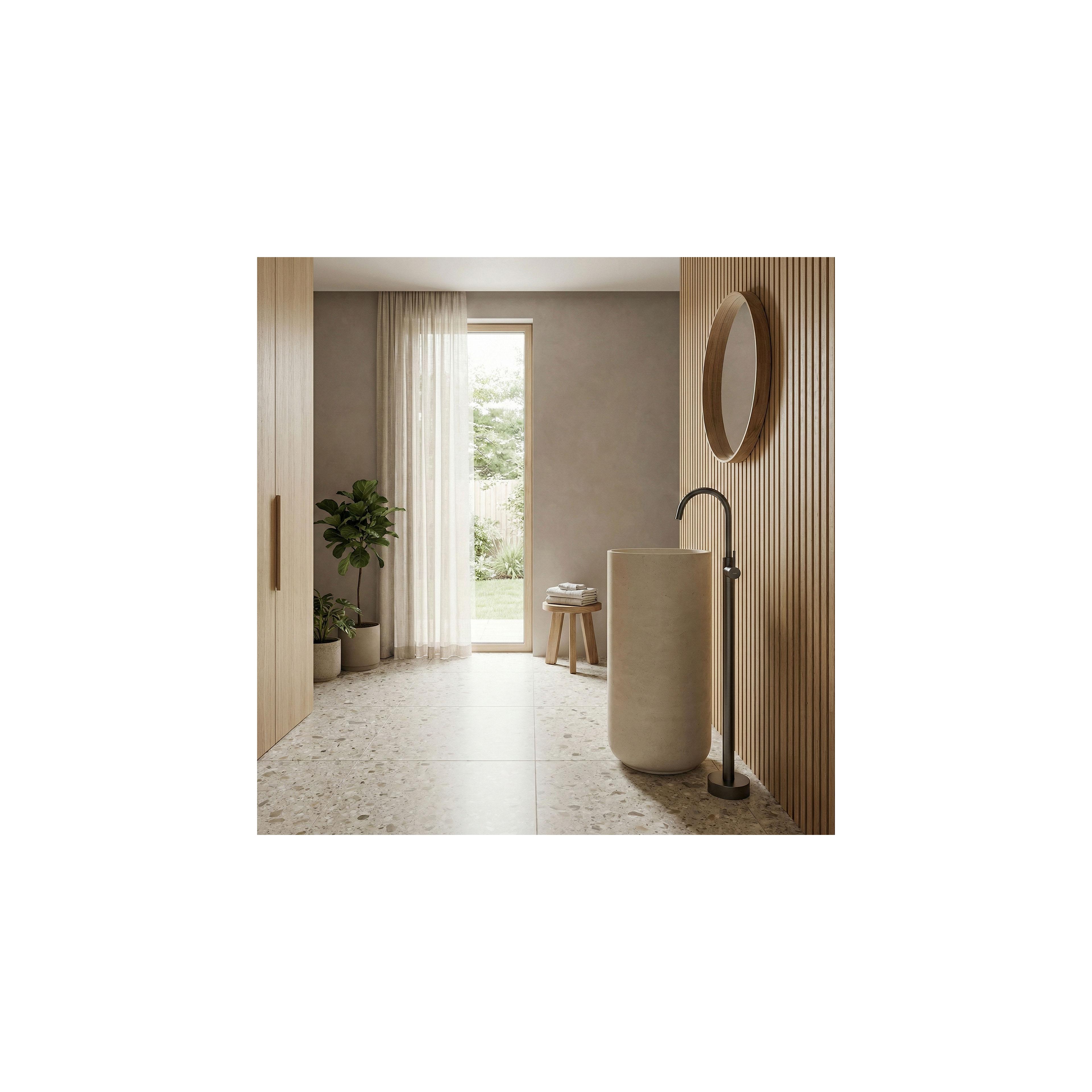 Basin mixer Rea Lungo Titan