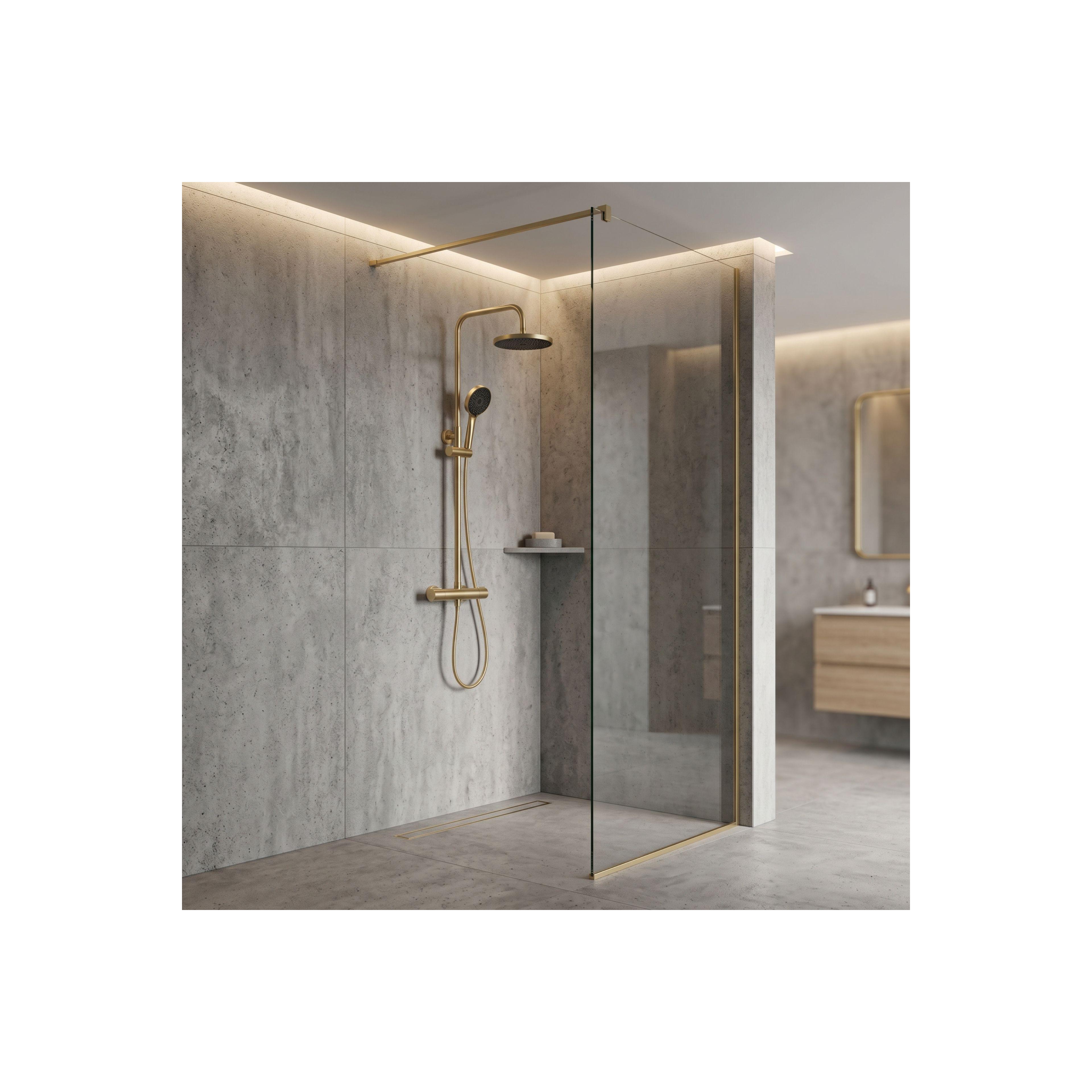 Duschgarnitur Rea Avanti Brush Gold