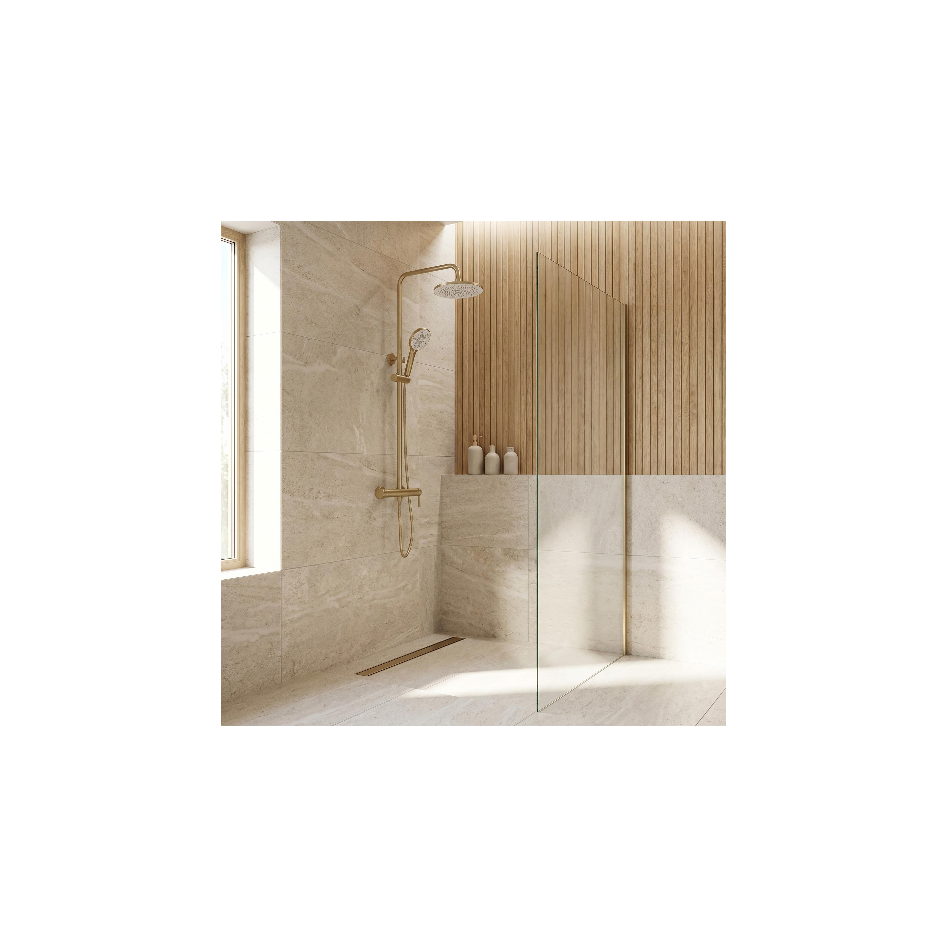 Duschgarnitur Rea Rivo Brush Gold