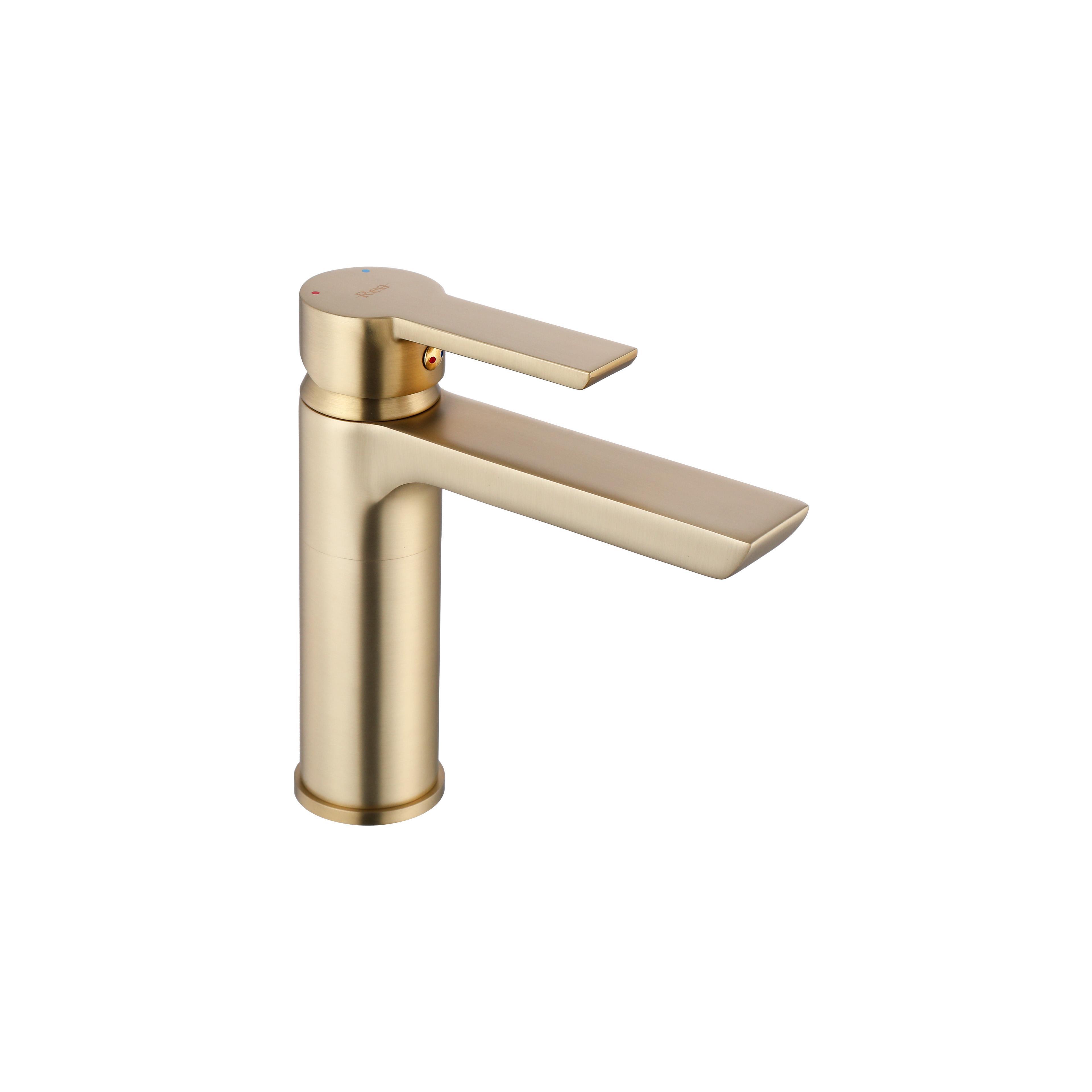 Waschbeckenarmatur Rea Argus GOLD BRUSH Low
