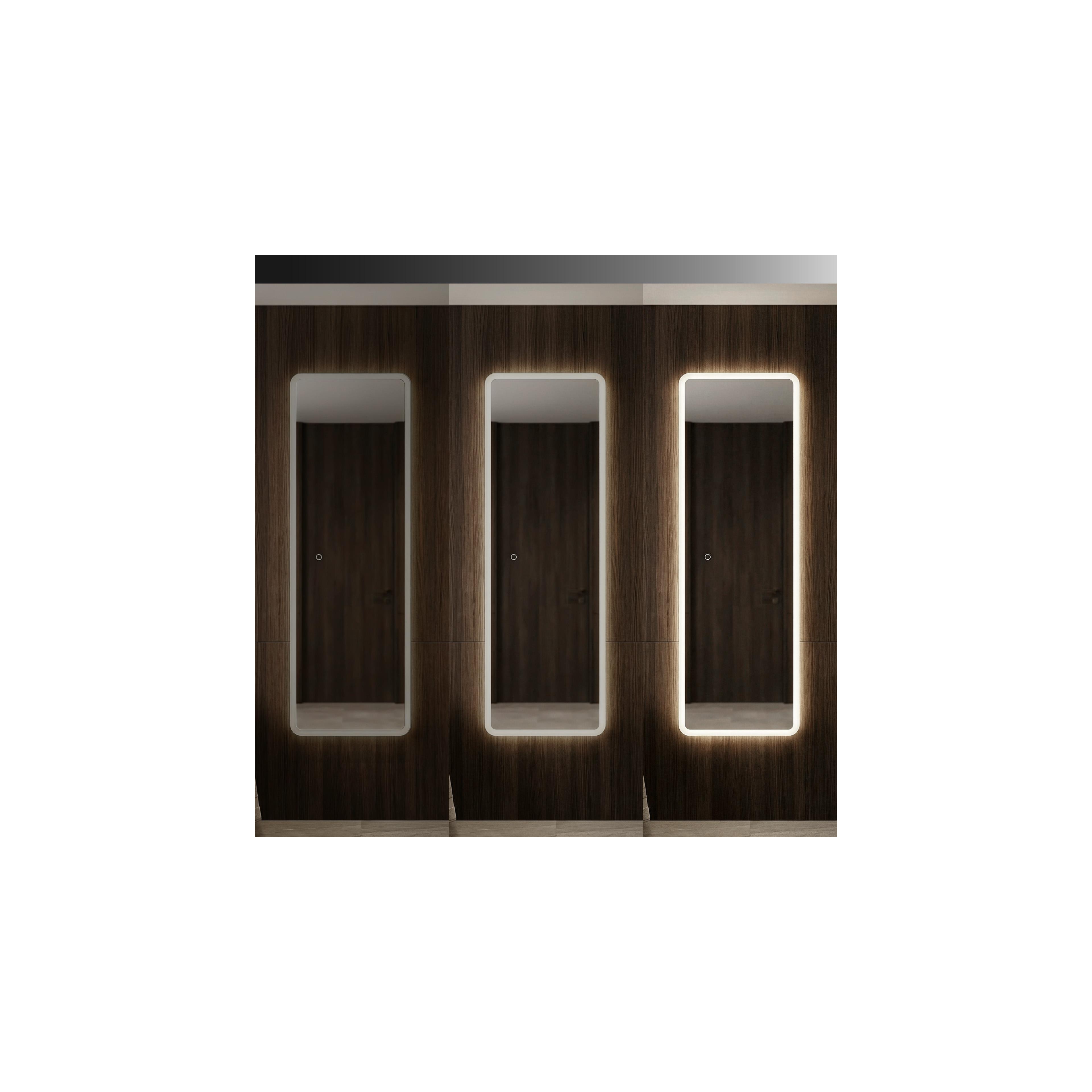 Spiegel LED 150x50cm MOL-SQ