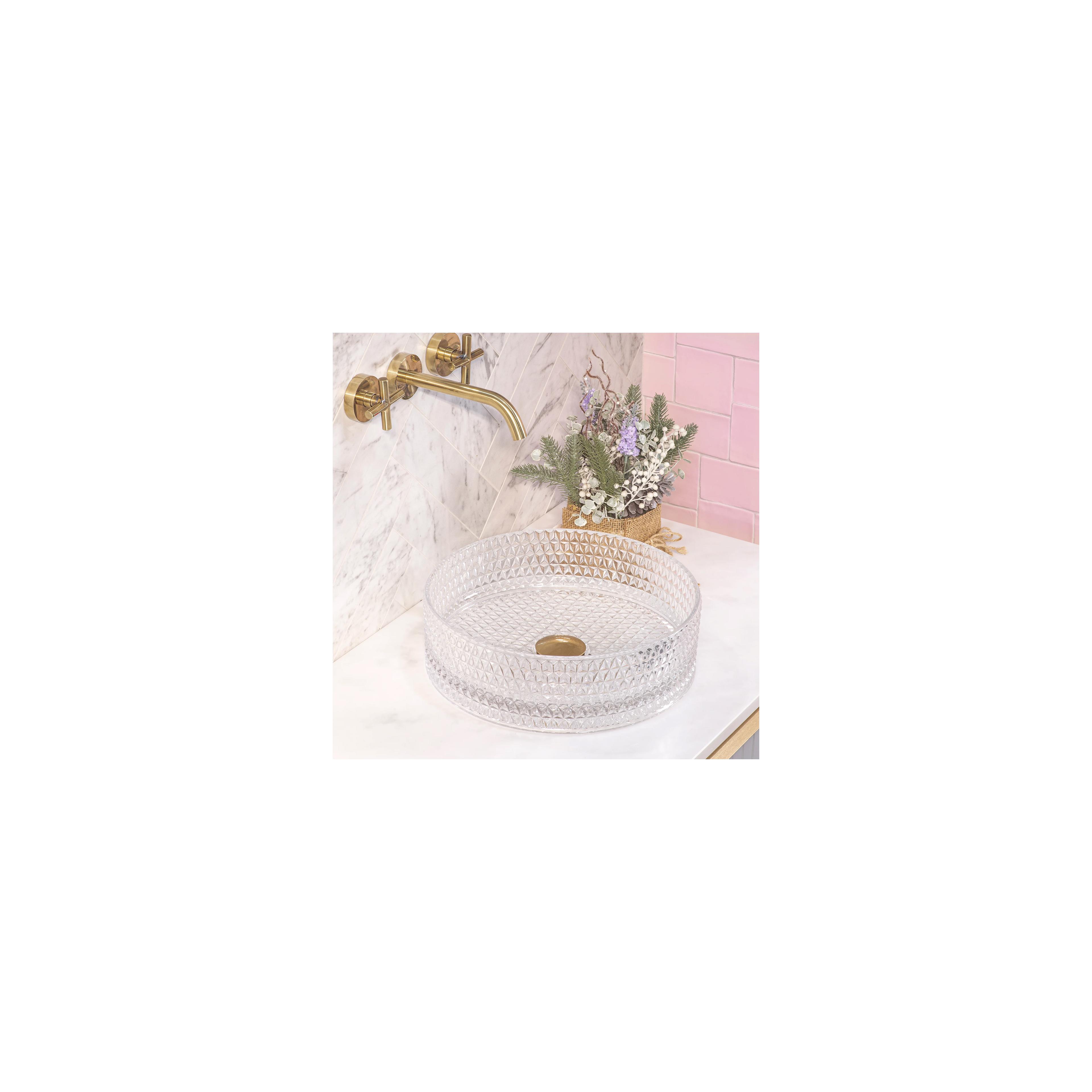 Countertop washbasin Rea Cristal Transparent