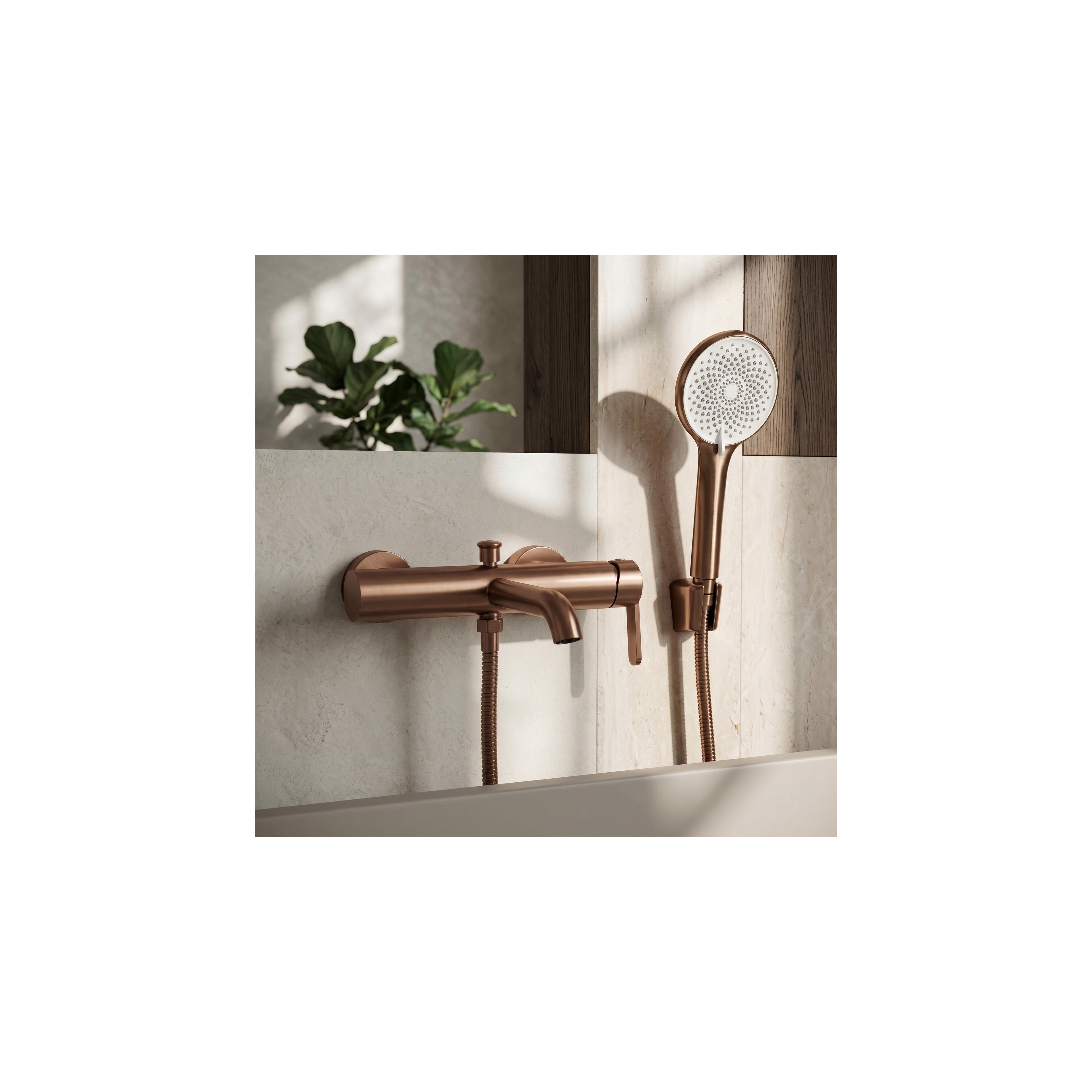 Wannenarmatur REA Ontario Side Brush Copper