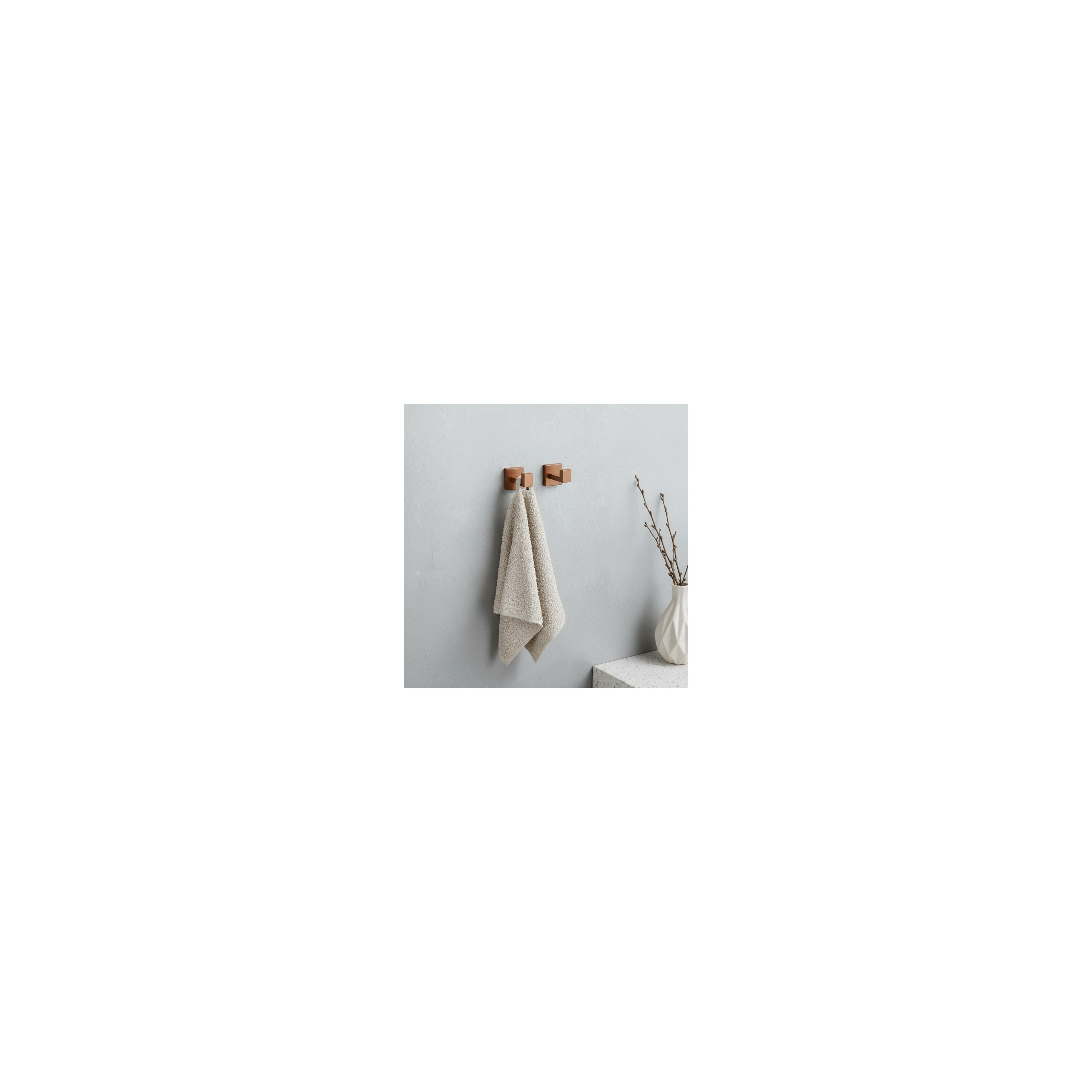 Badezimmer-Accessoire-Set Rio Brush Copper 4-teilig