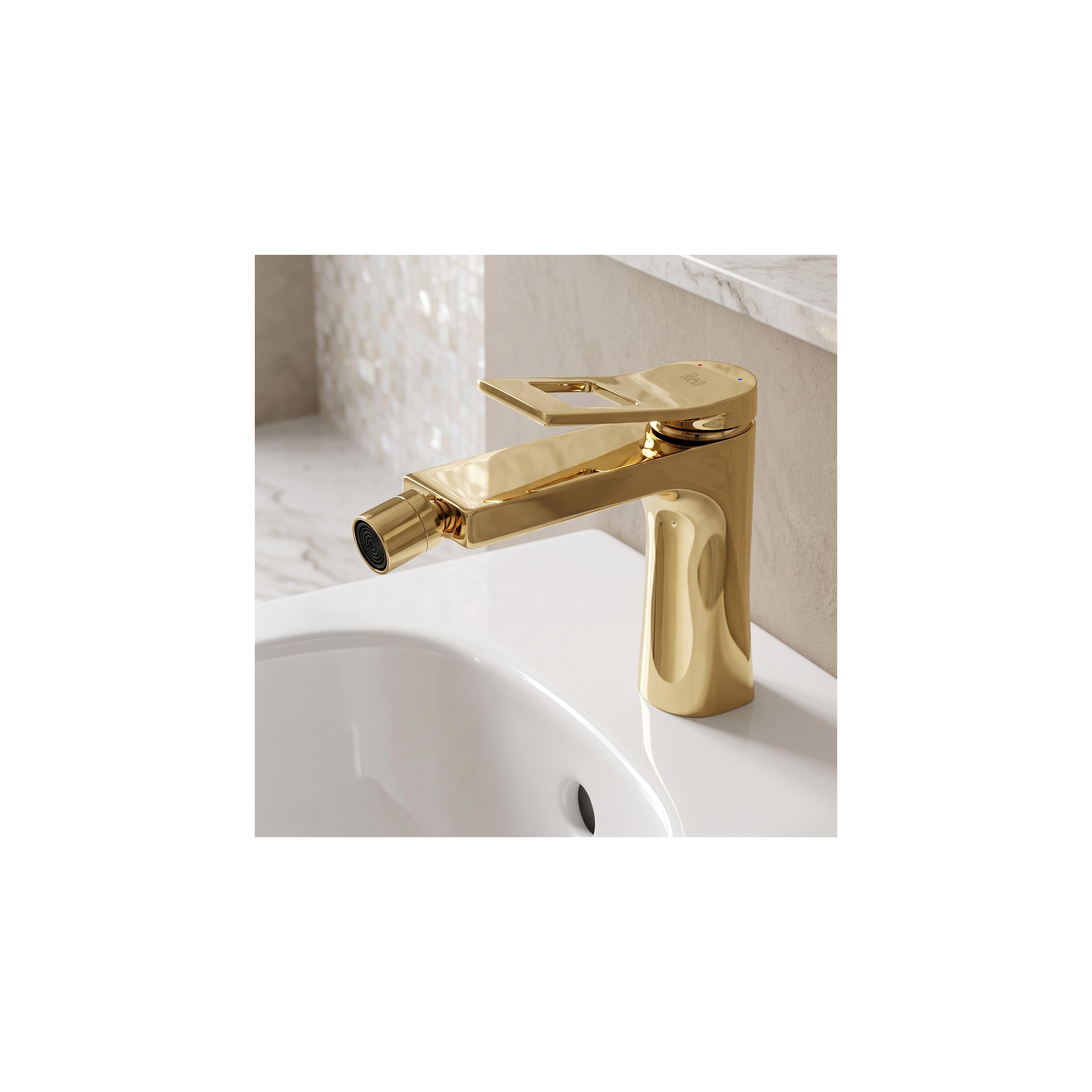 Смеситель для биде Rea Soul Gold