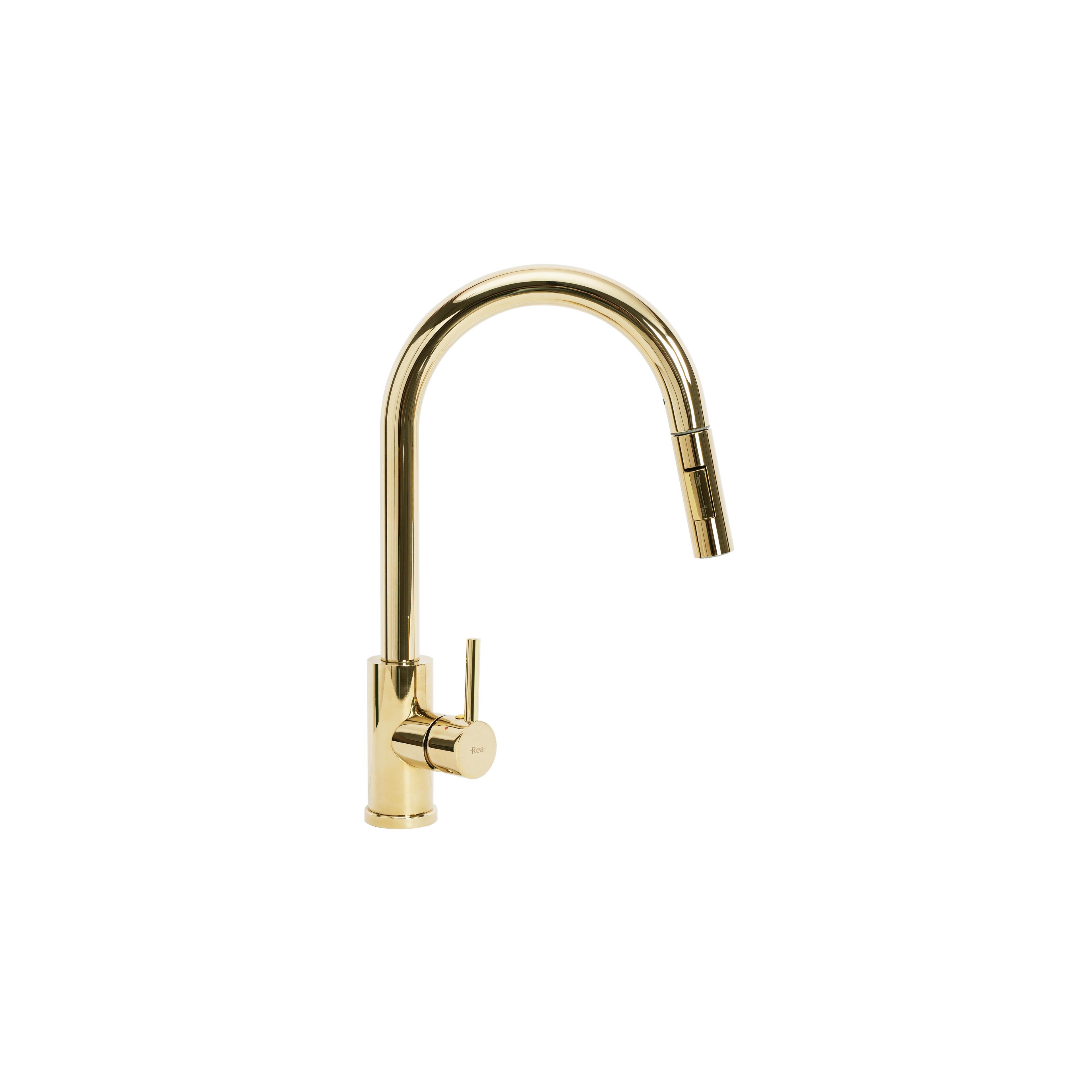 Смесител за кухня Rea Fresh gold