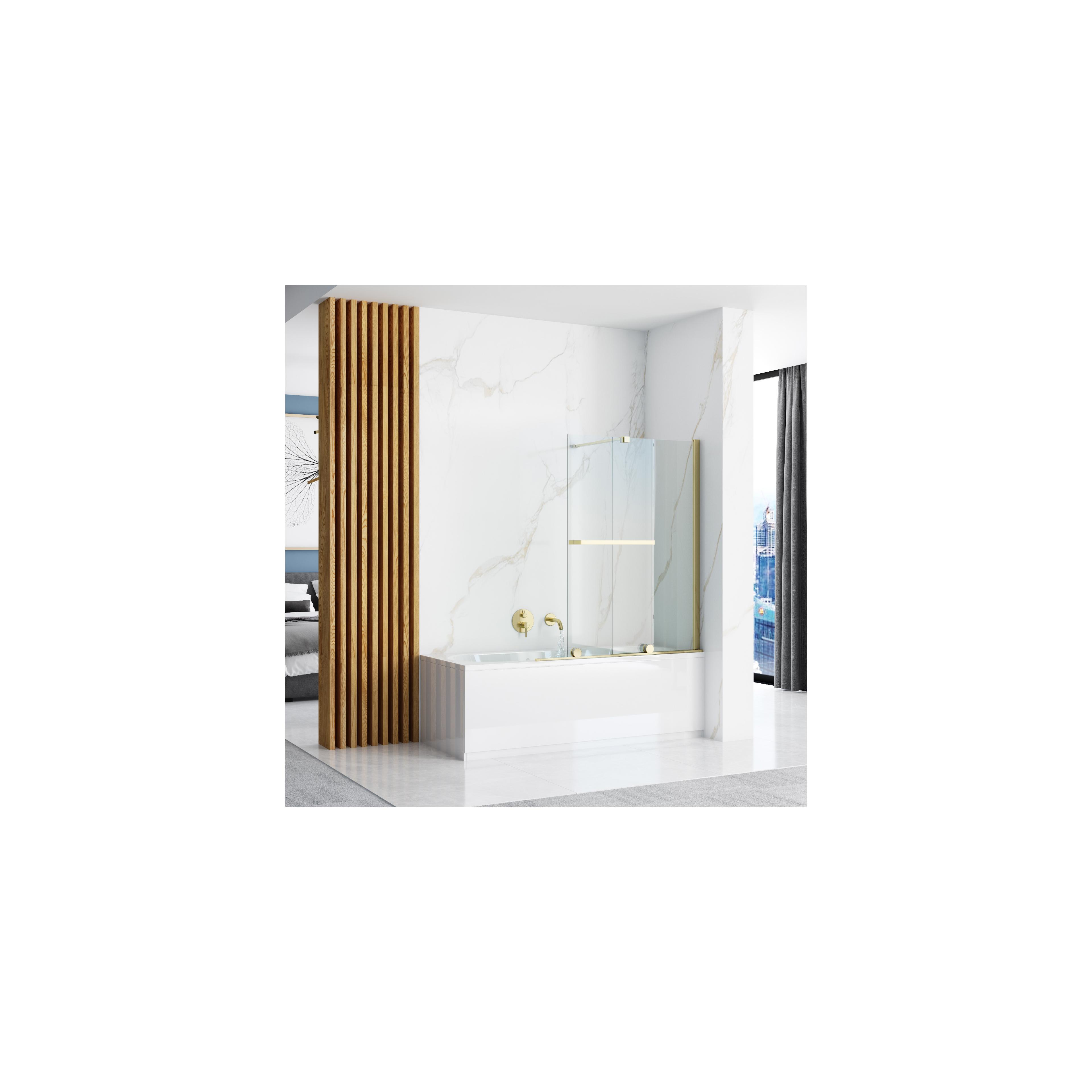 Badewanneaufsatz Rea Fabian Gold 100