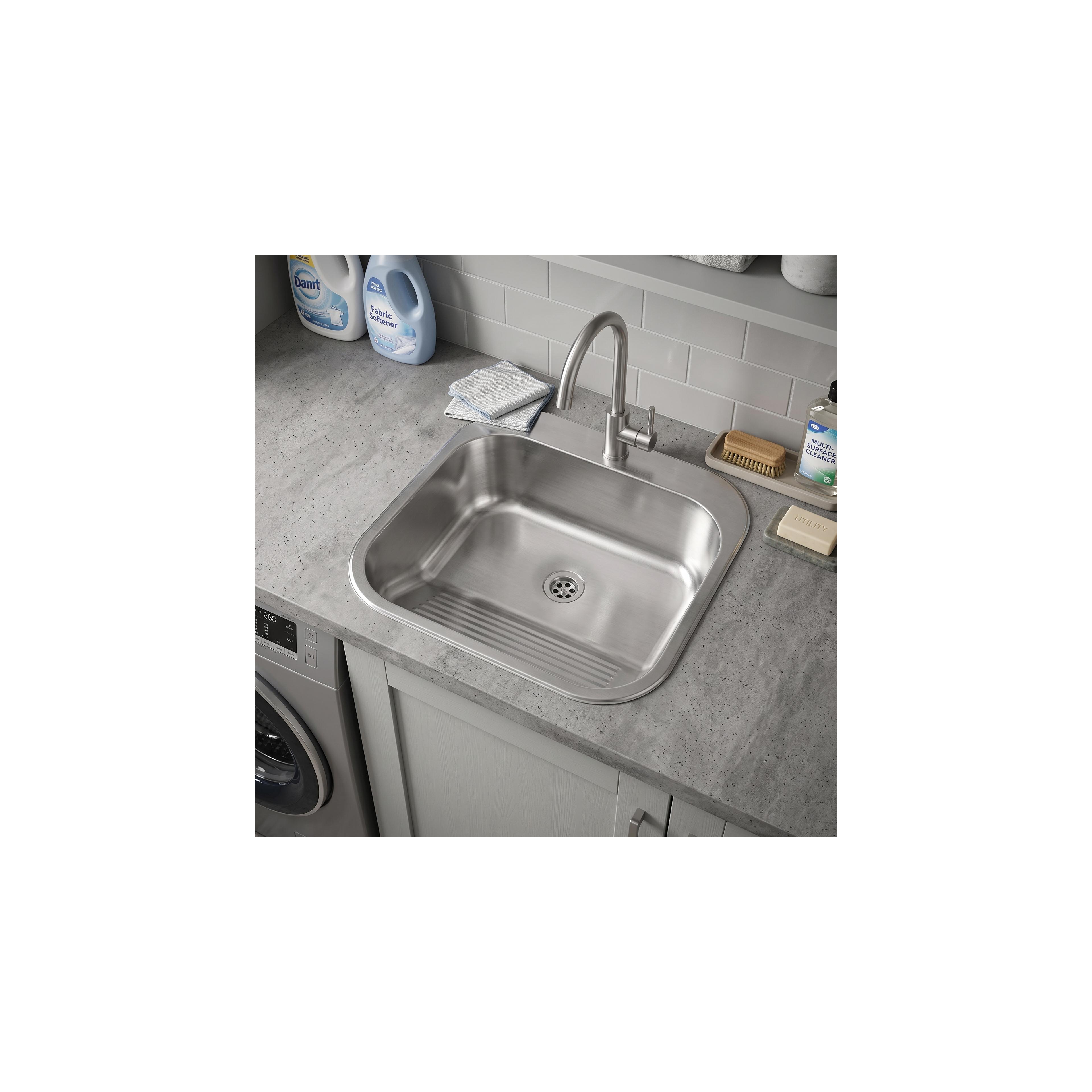 Teknisk diskbänk 201 Borstat Rostfritt Stål