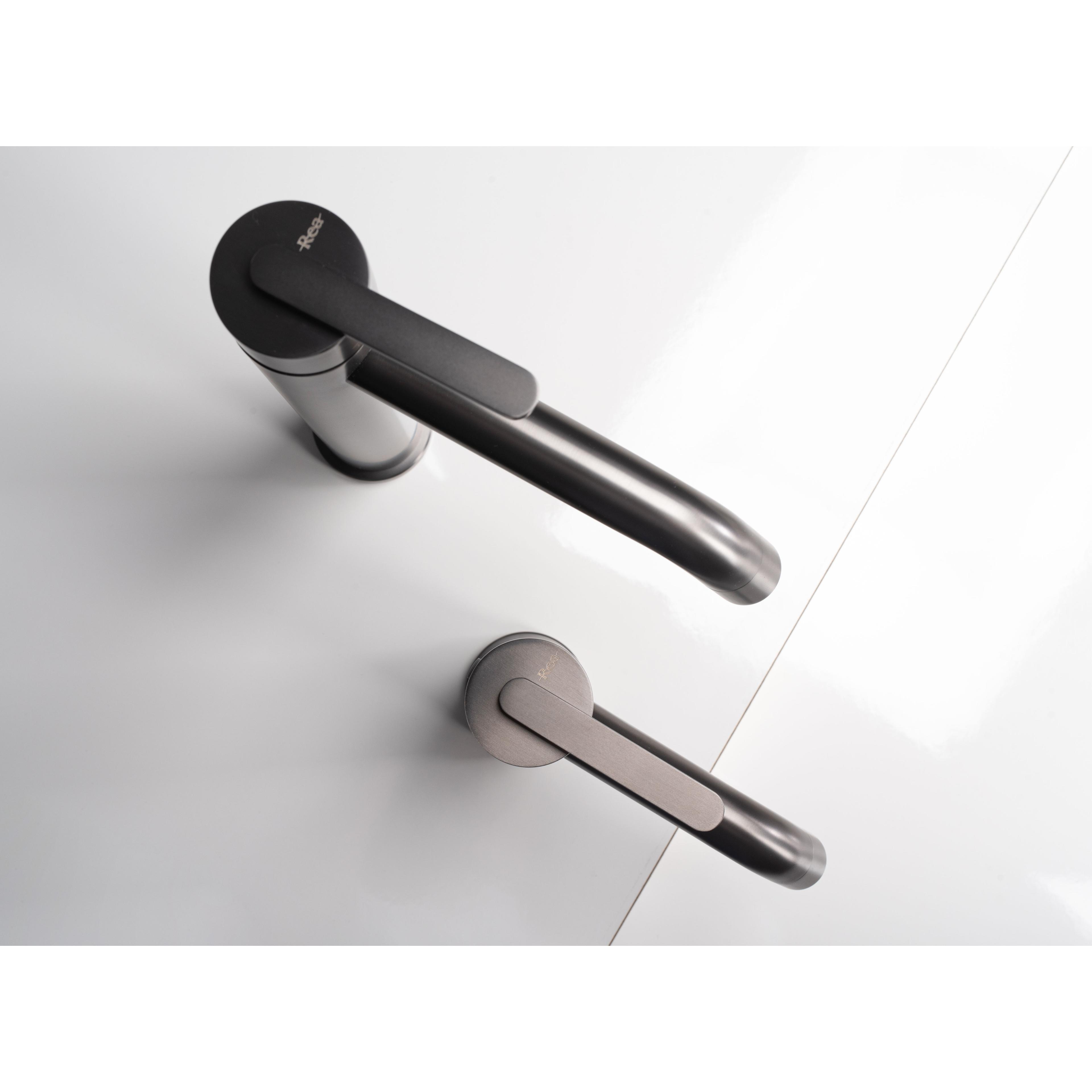 Waschbeckenarmatur Rea Ontario Gun Grey