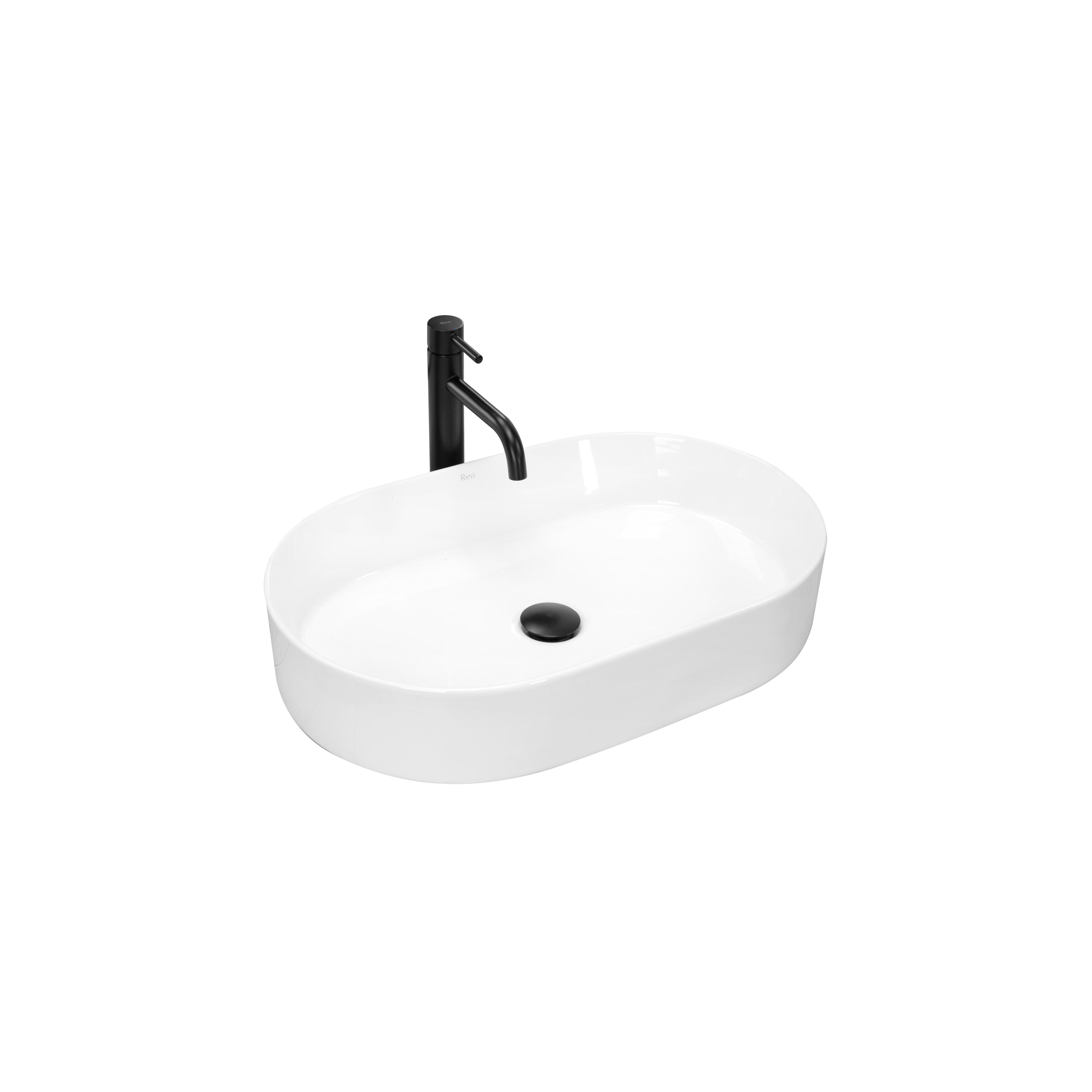 Ceramic Countertop Basin Rea Nadia 60