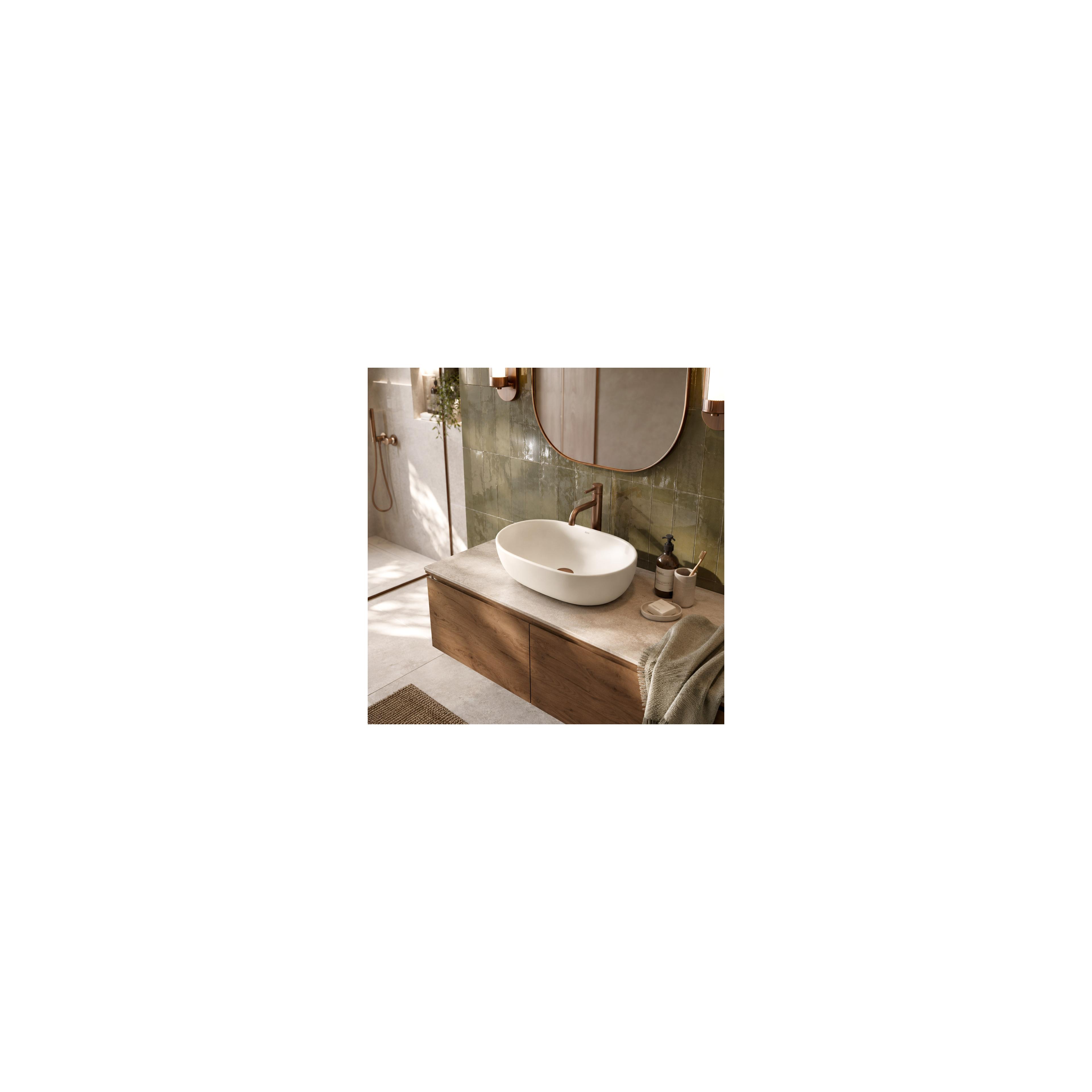 Countertop washbasin Rea Focus Creme