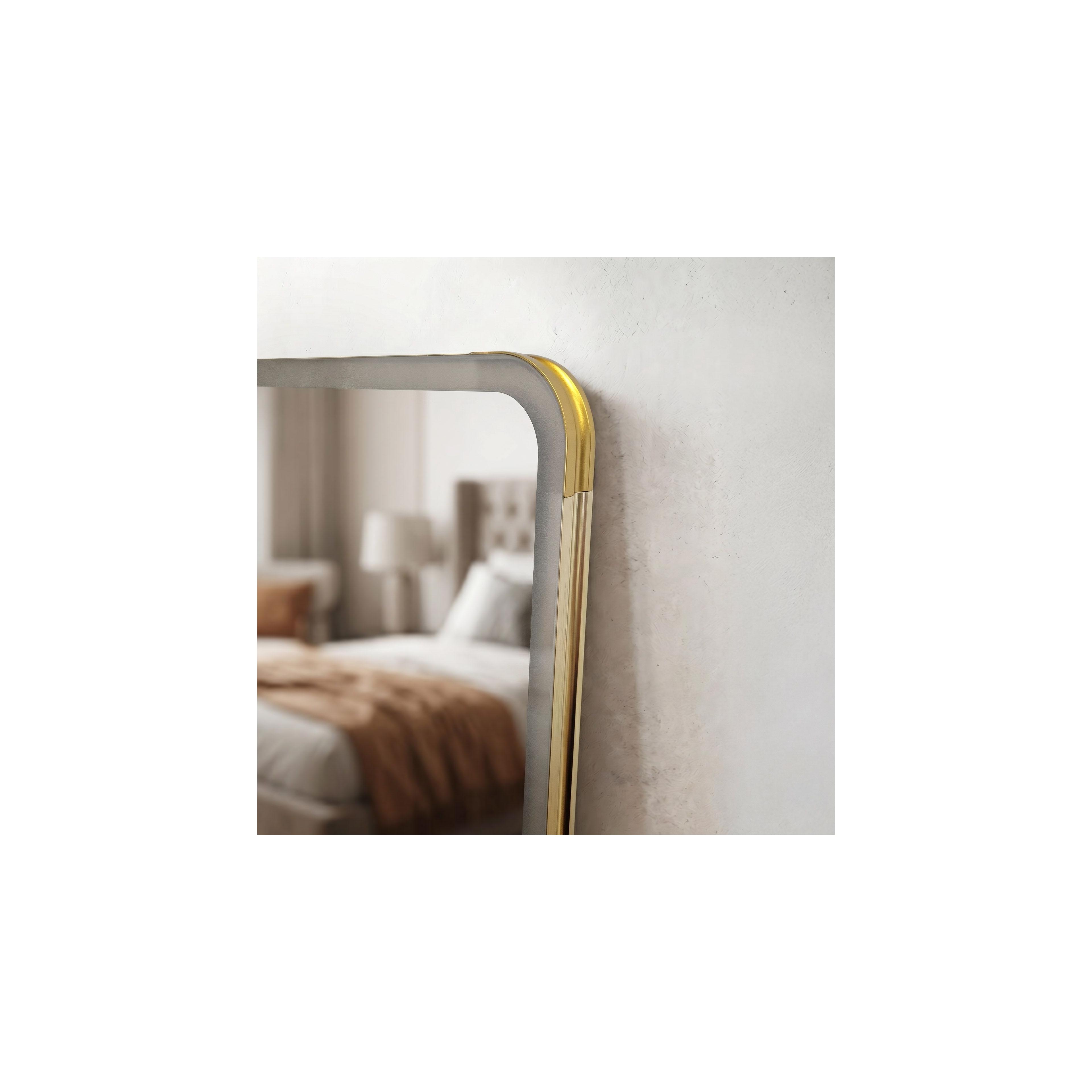 Veidrodis LED Classico 60x170cm Brush Gold