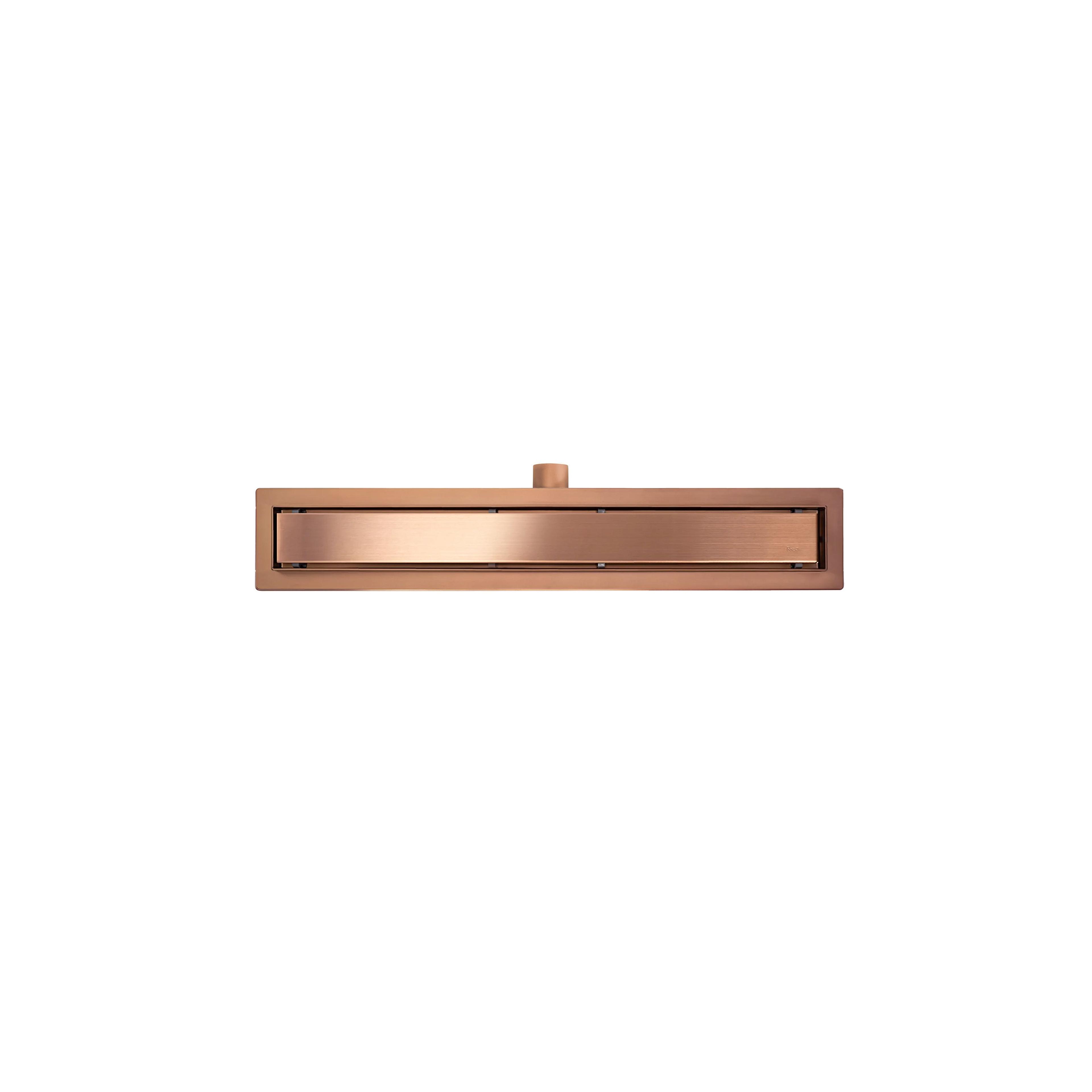 Linear drainage Rea Neox brush copper 60