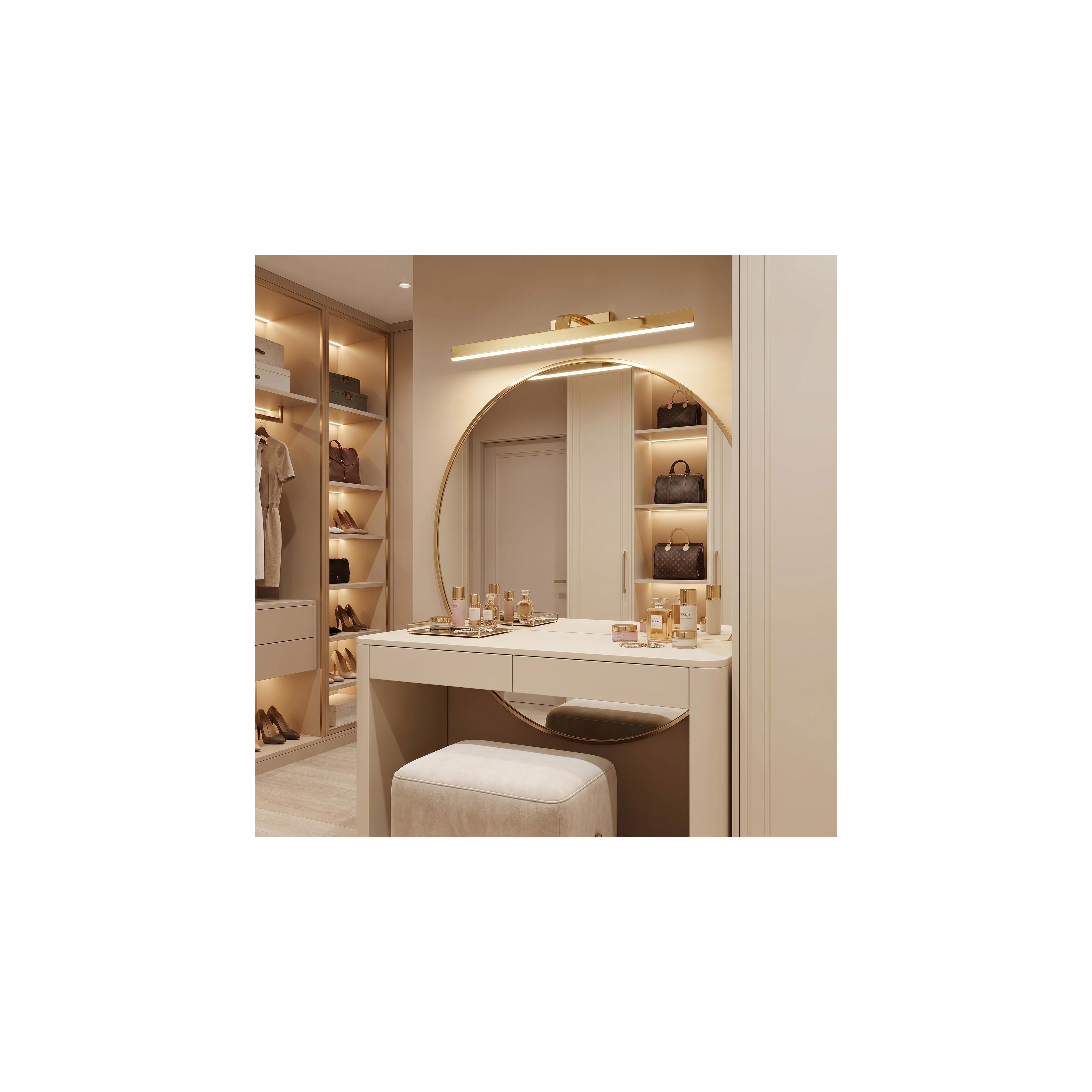 Bad LED-Wandleuchte SWE006-1W 73cm GOLD