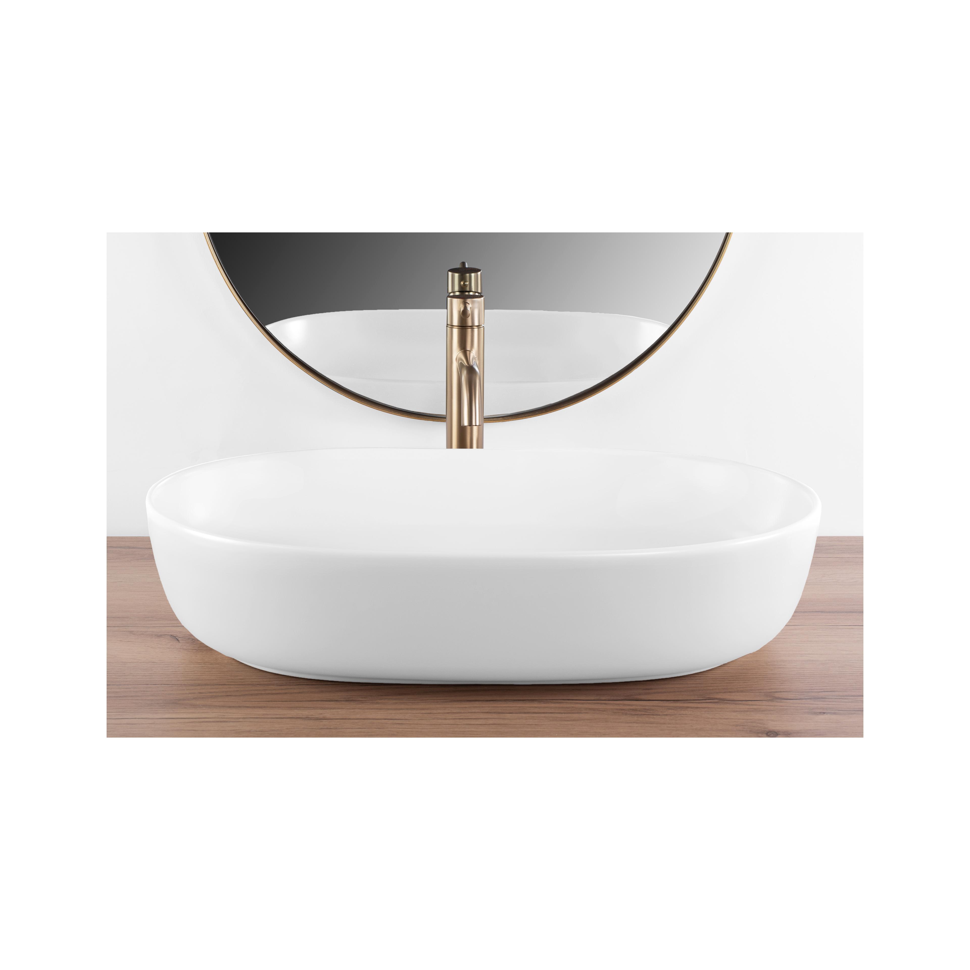 Lavoar pe blat Rea CLEO 61 WHITE MATT