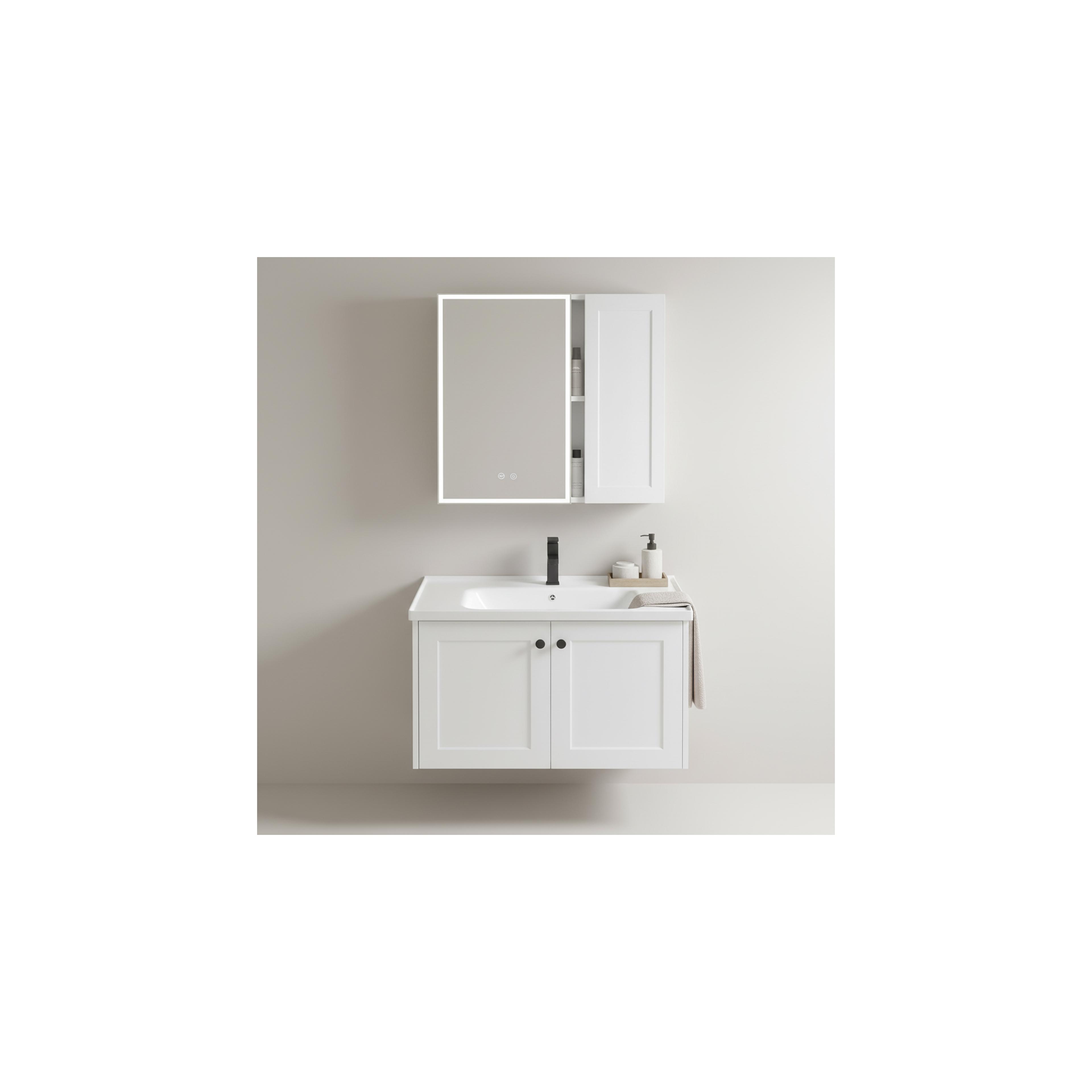 Комплект мебели за баня с мивка Monti 60cm White