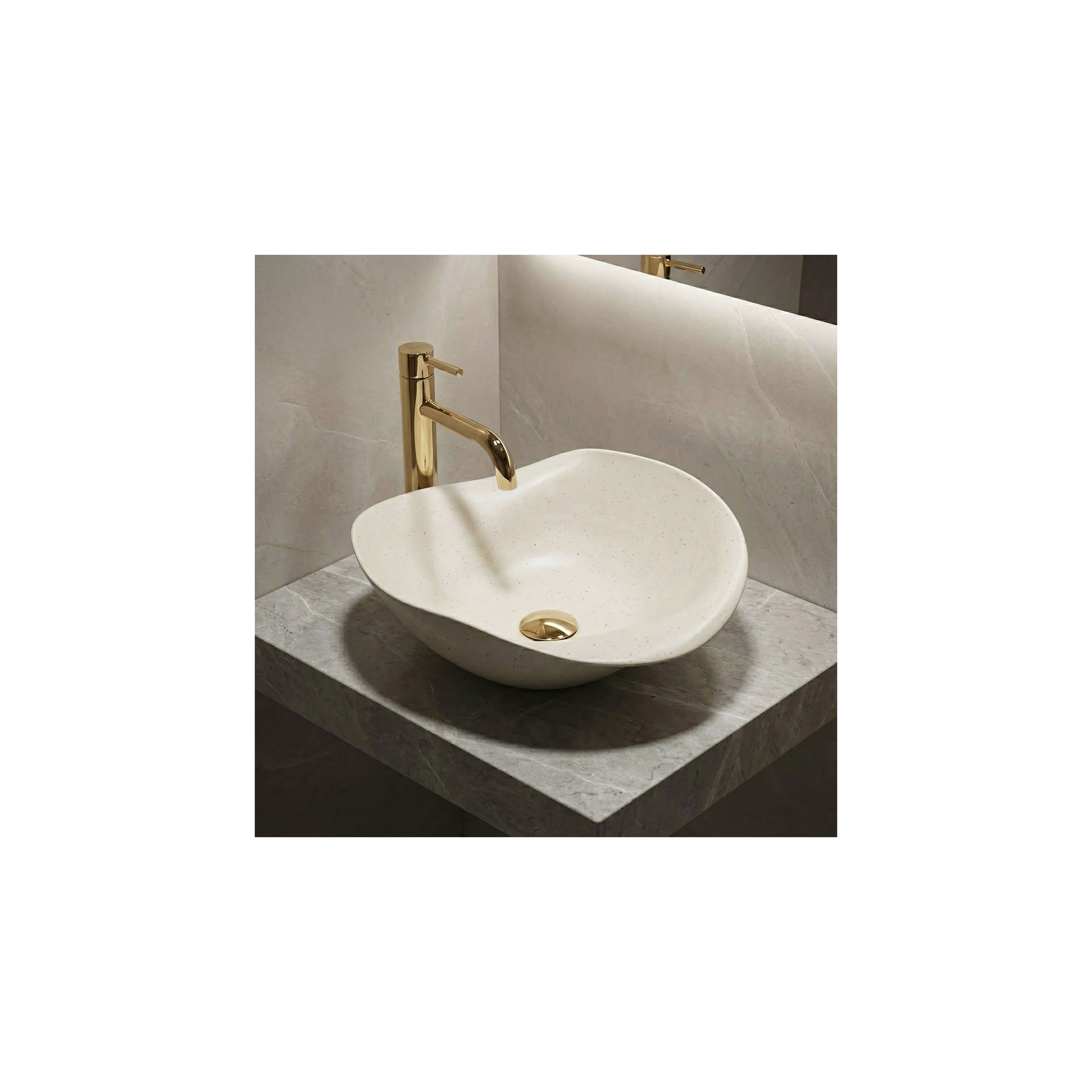 Aufsatzwaschbecken REA HM-34B Handmade ART