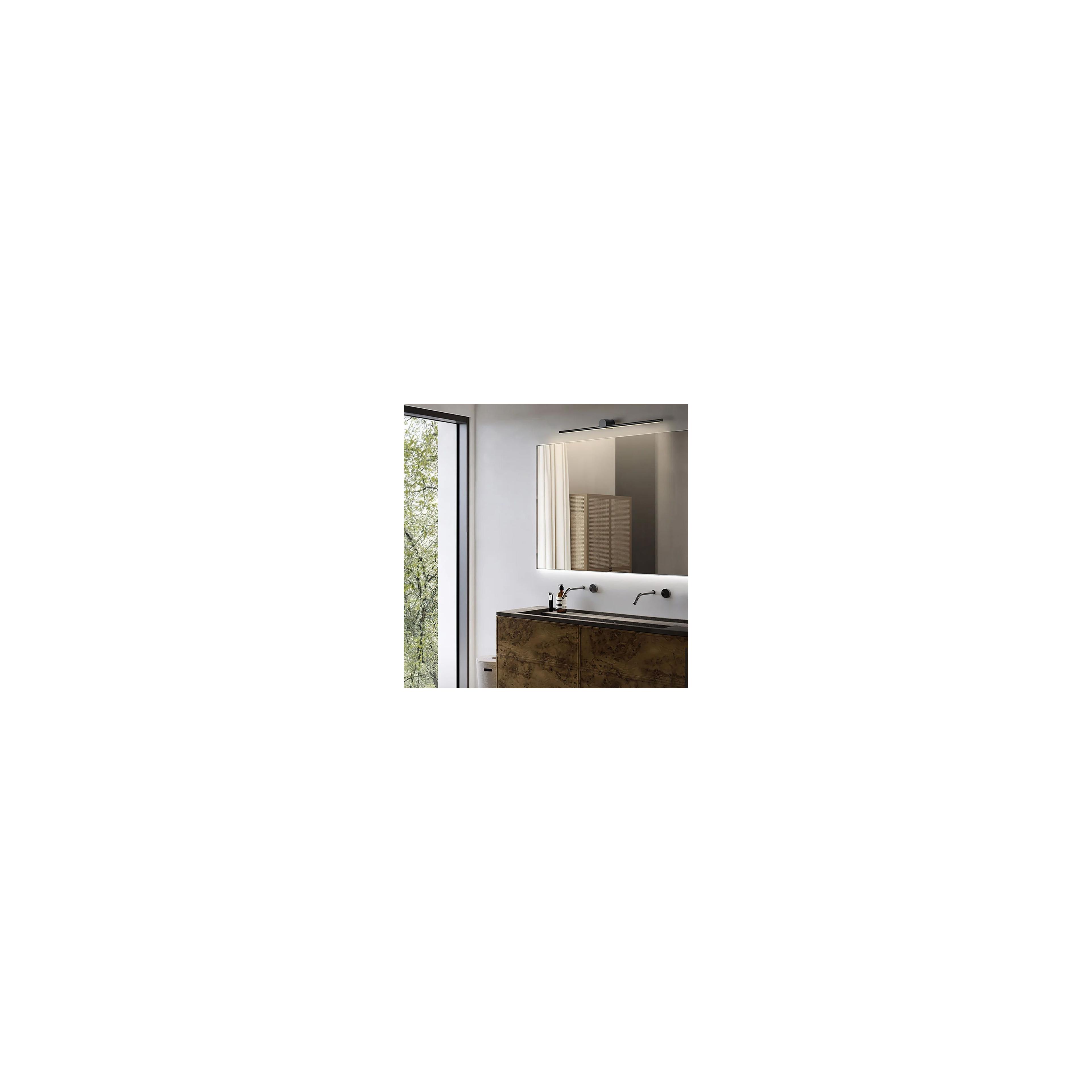 LED KYLPYHUONEEN SEINÄVALAISIN 60cm APP1342-W Musta