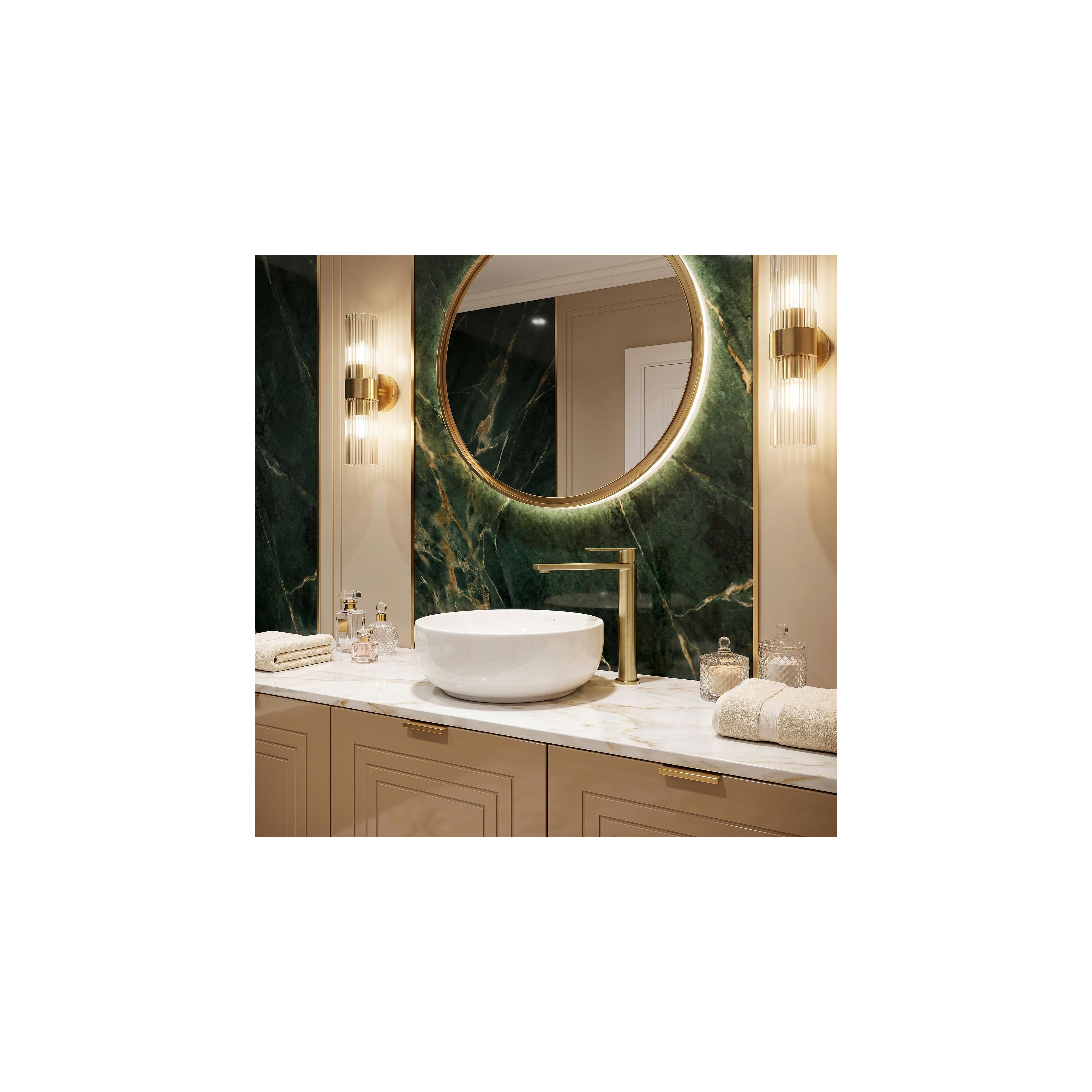 Waschbeckenarmatur Rea Hunter Brush Gold High