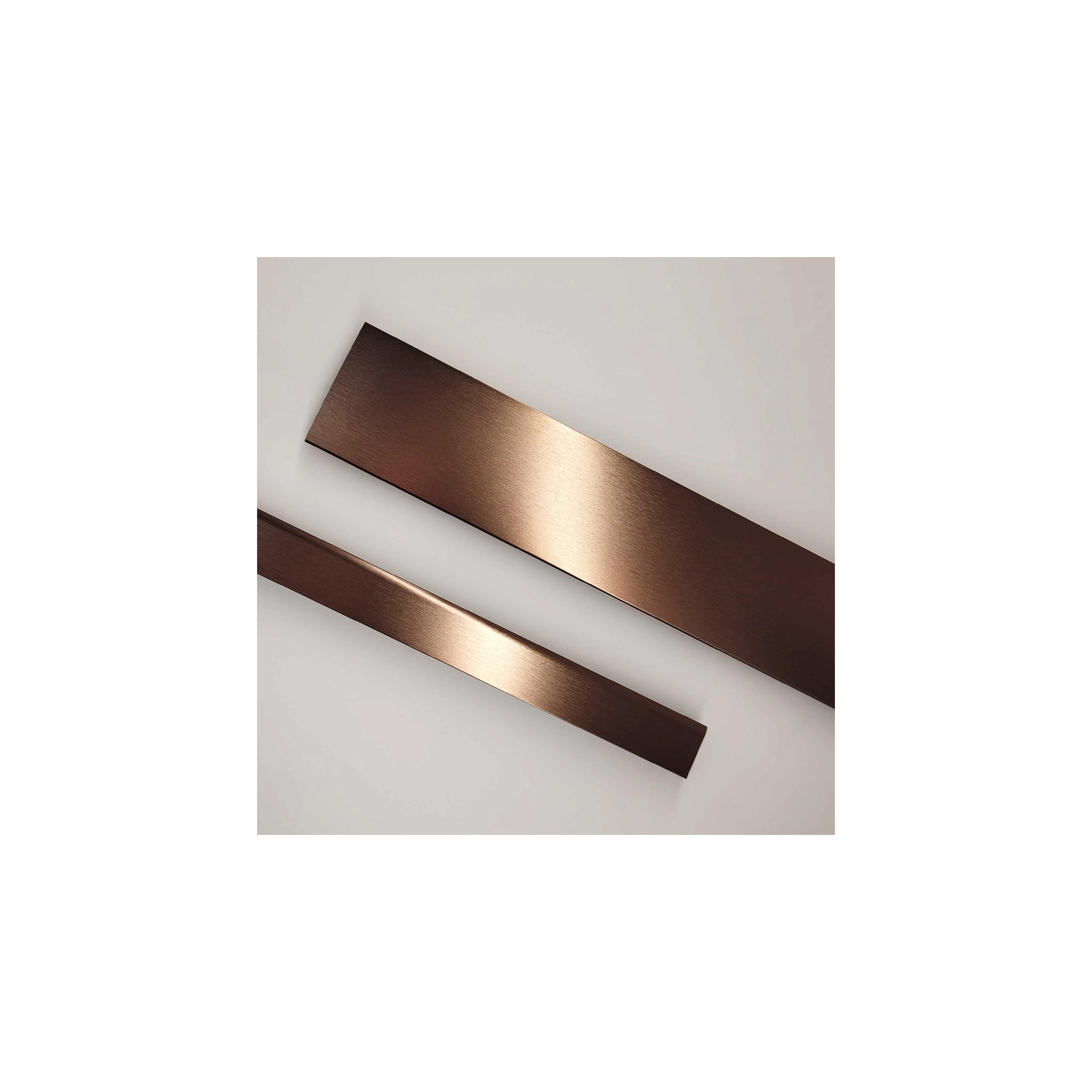 Duschkabine Rea City 90x90 Brush Copper