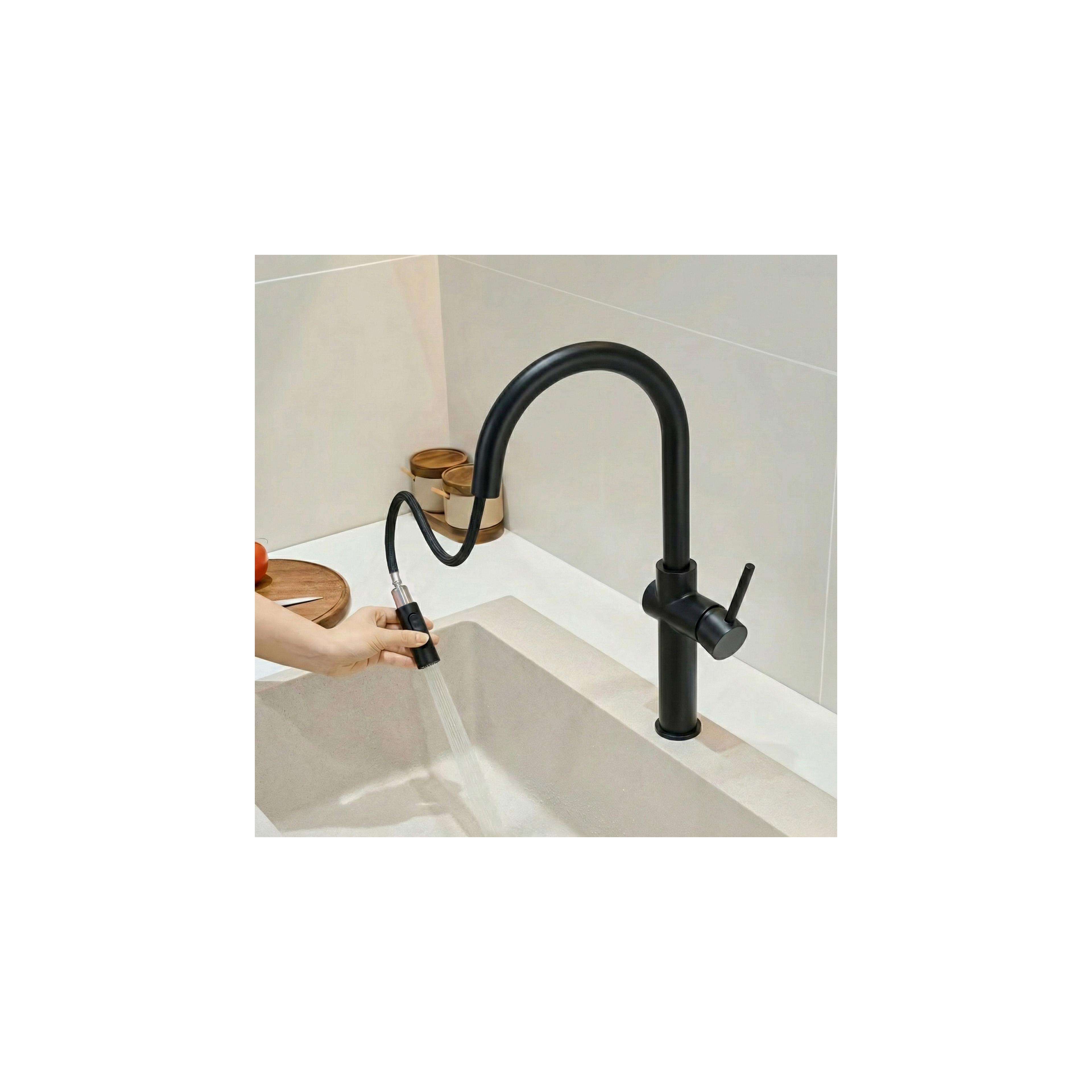 Küchearmatur Rea Fresh High Black