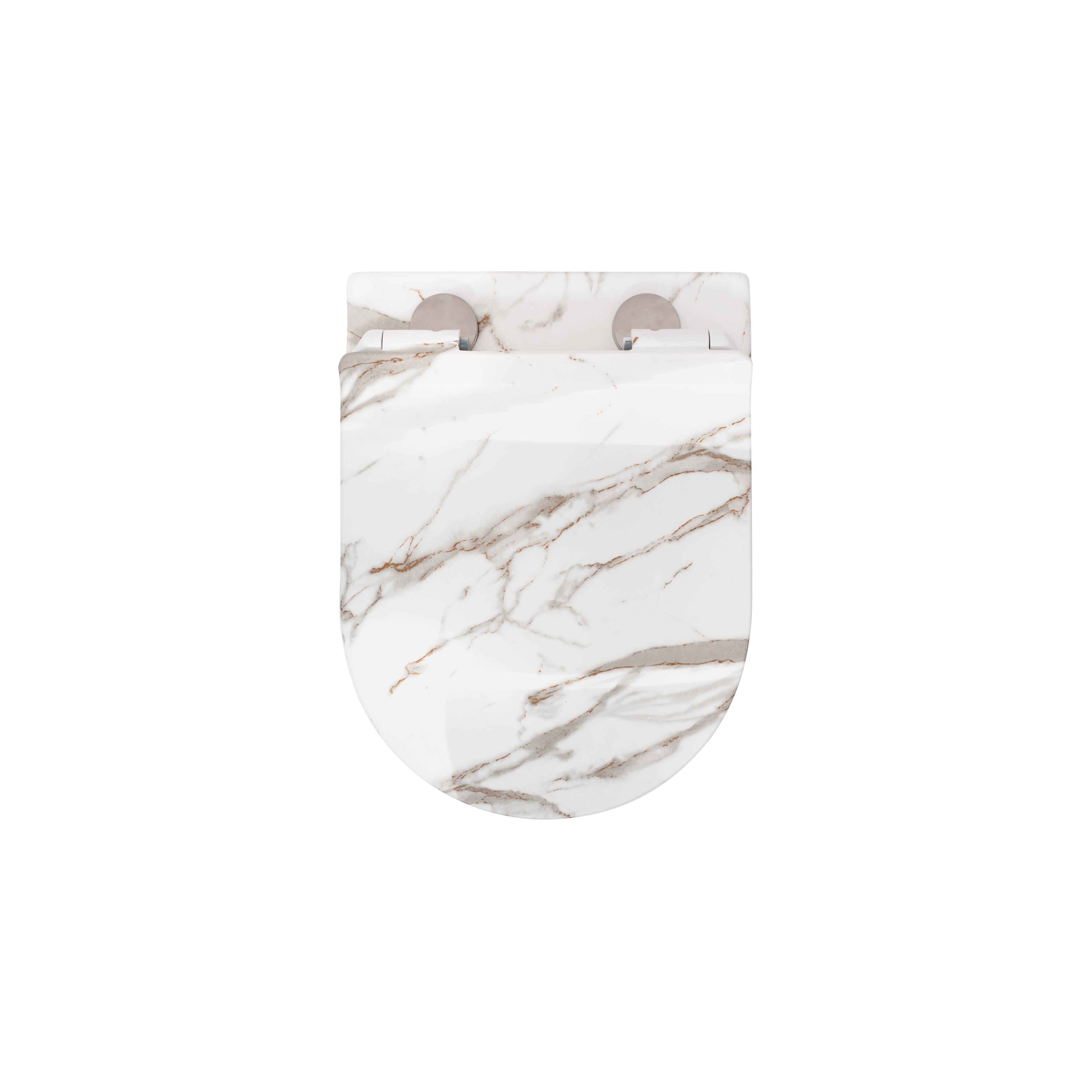 Toilet bowl Rea Carlos Slim Lava Shiny