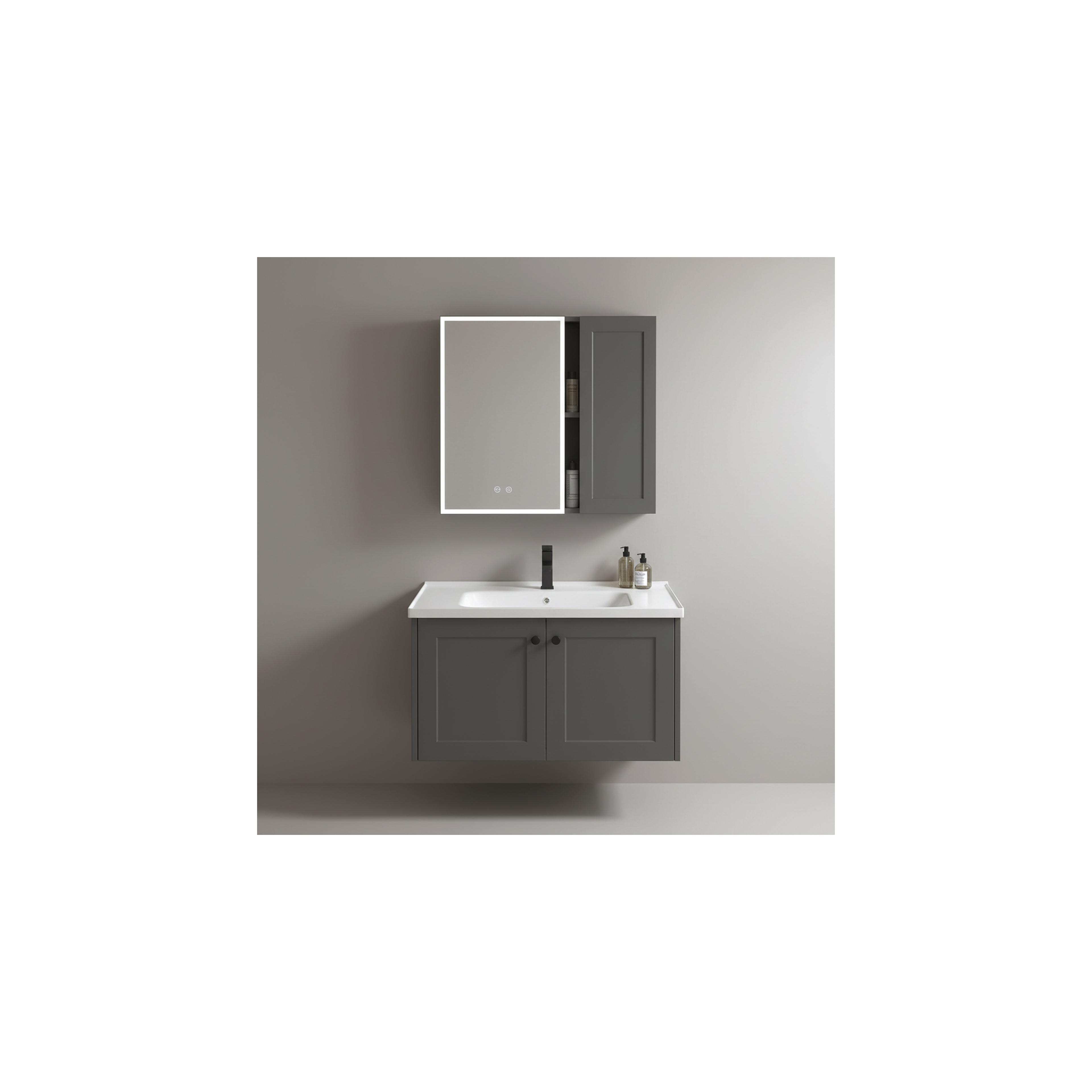 Fürdőszobabútor szett mosdóval Monti 60cm Grey