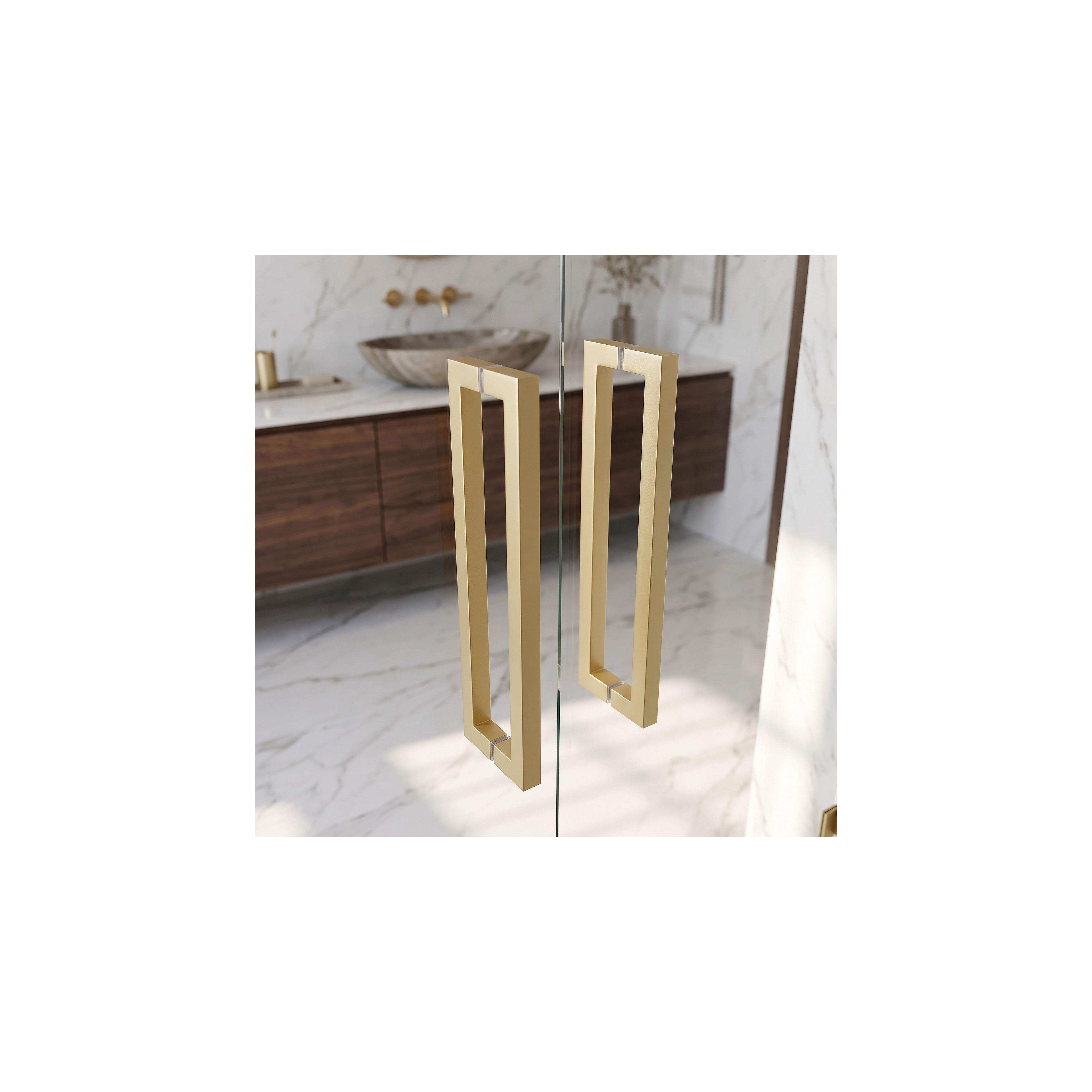 Duschtürgriff Rea 01 Brushed Gold
