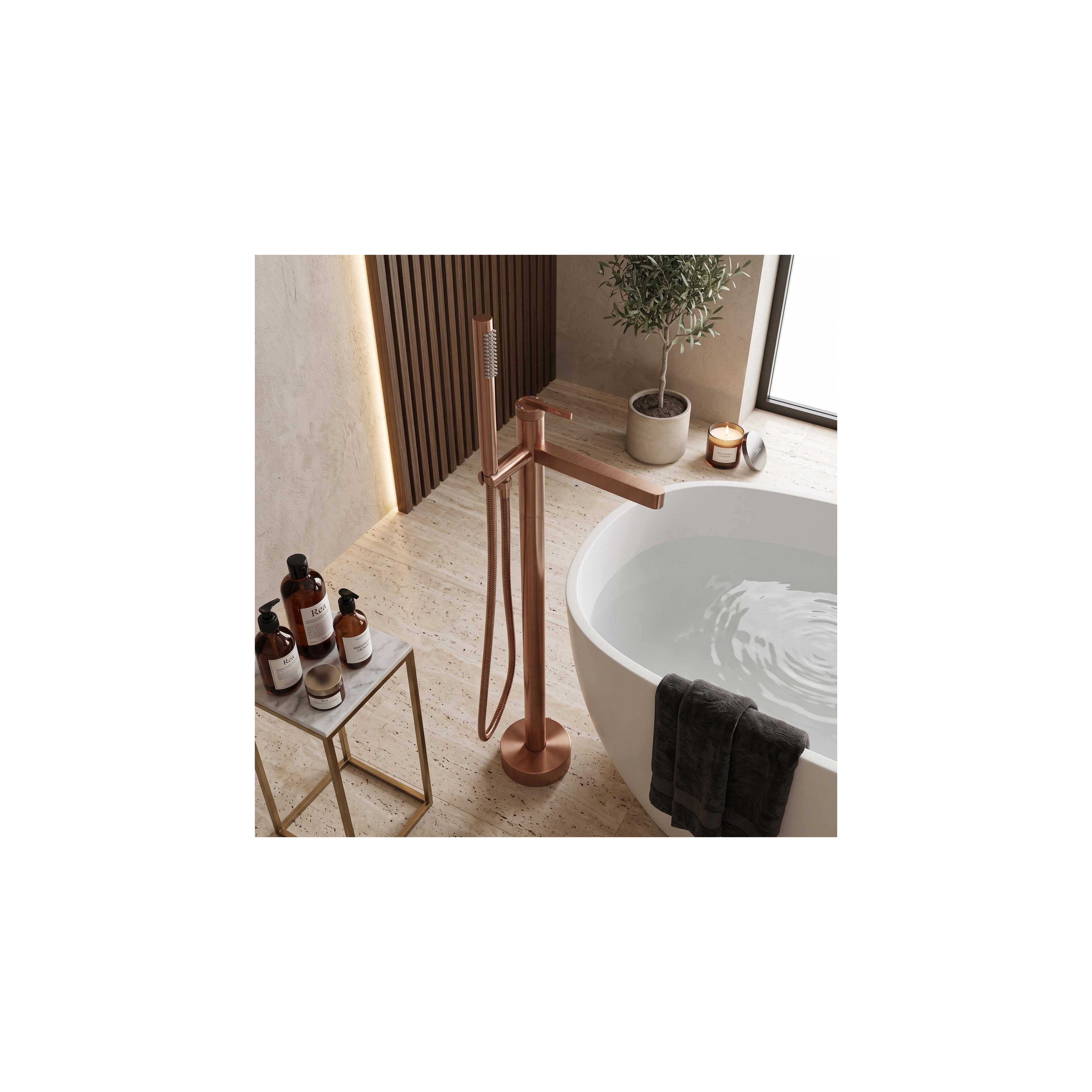 Free-standing faucet Rea Grace Brush Copper