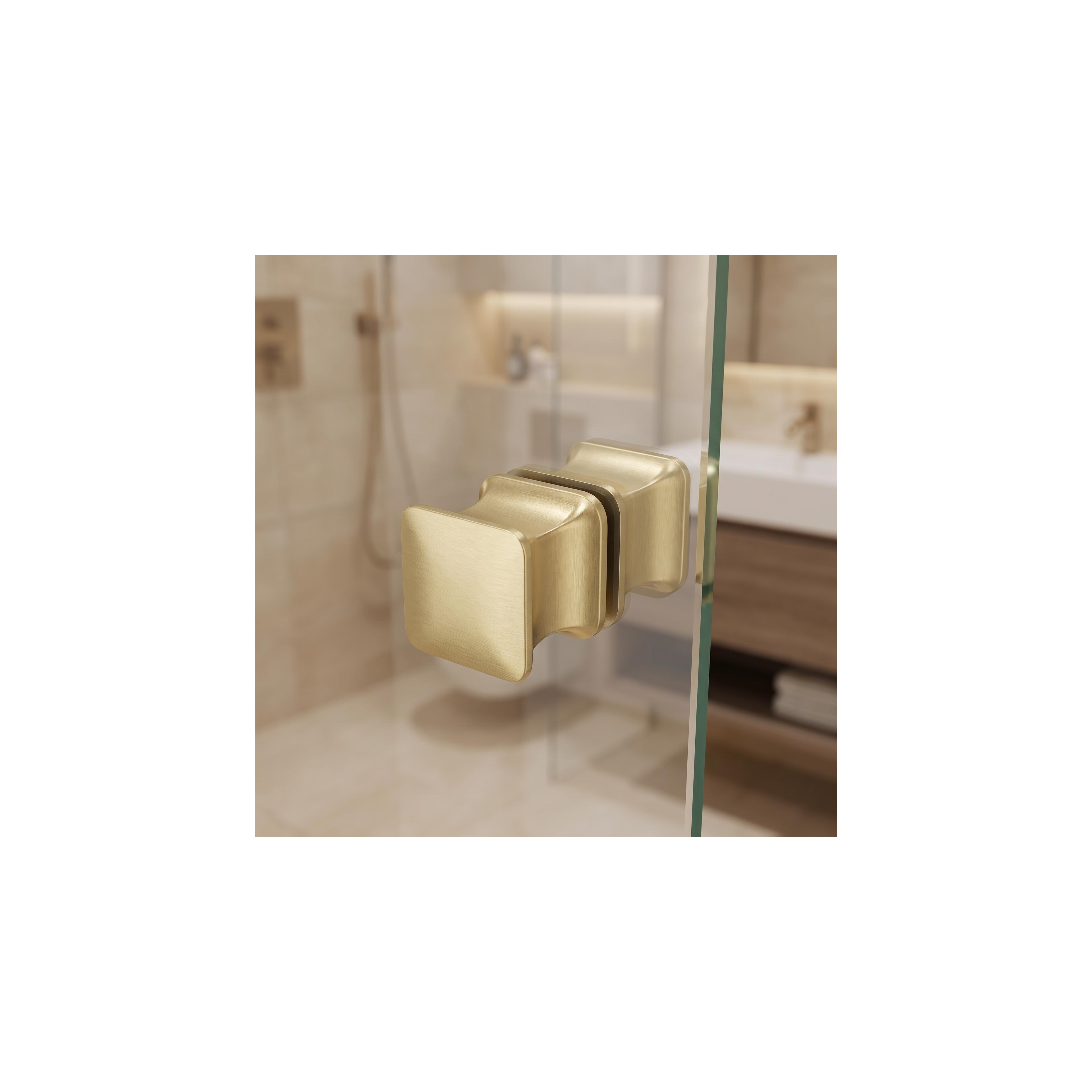 Shower door handle Rea 04 Brushed Gold