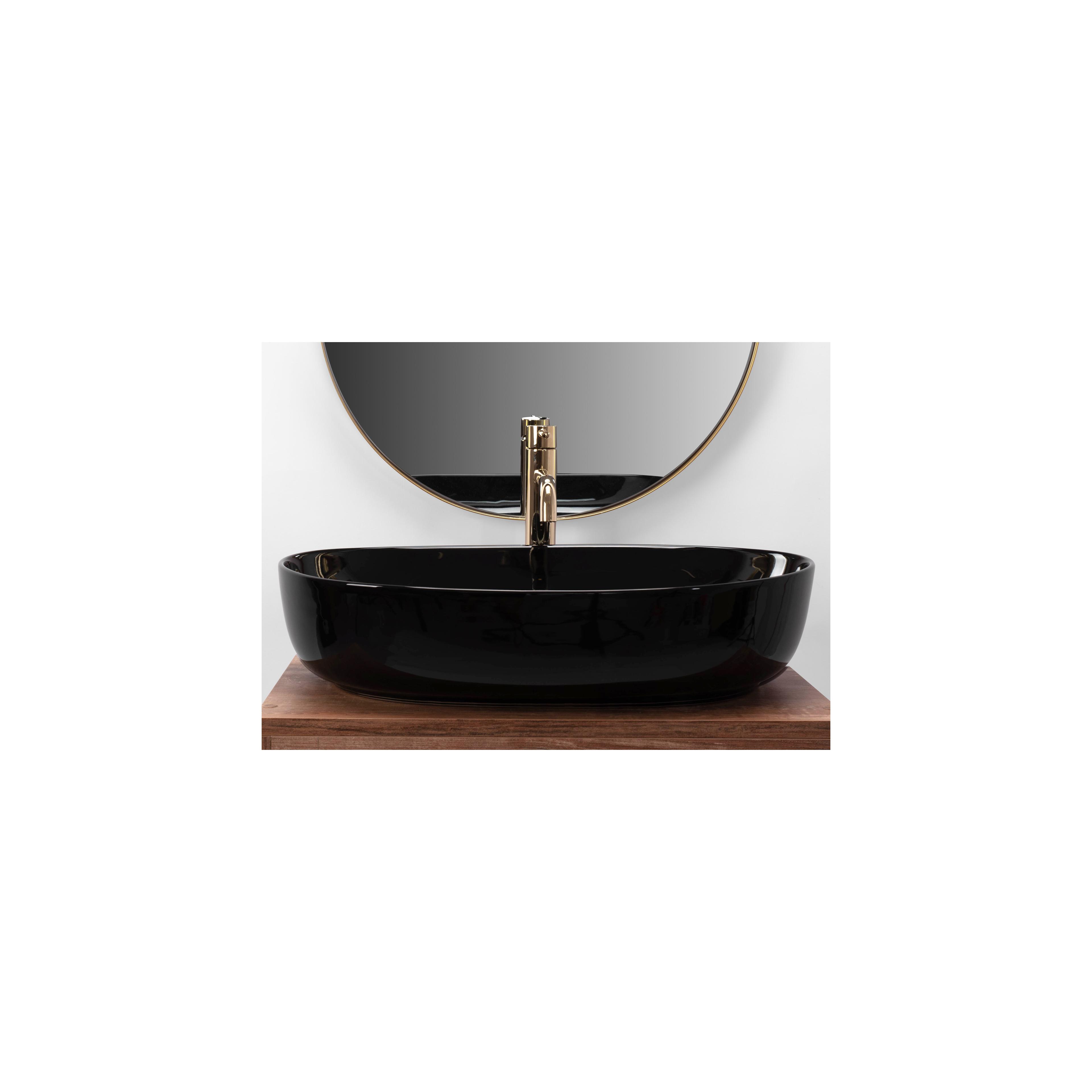 Aufsatzwaschbecken Rea CLEO Black