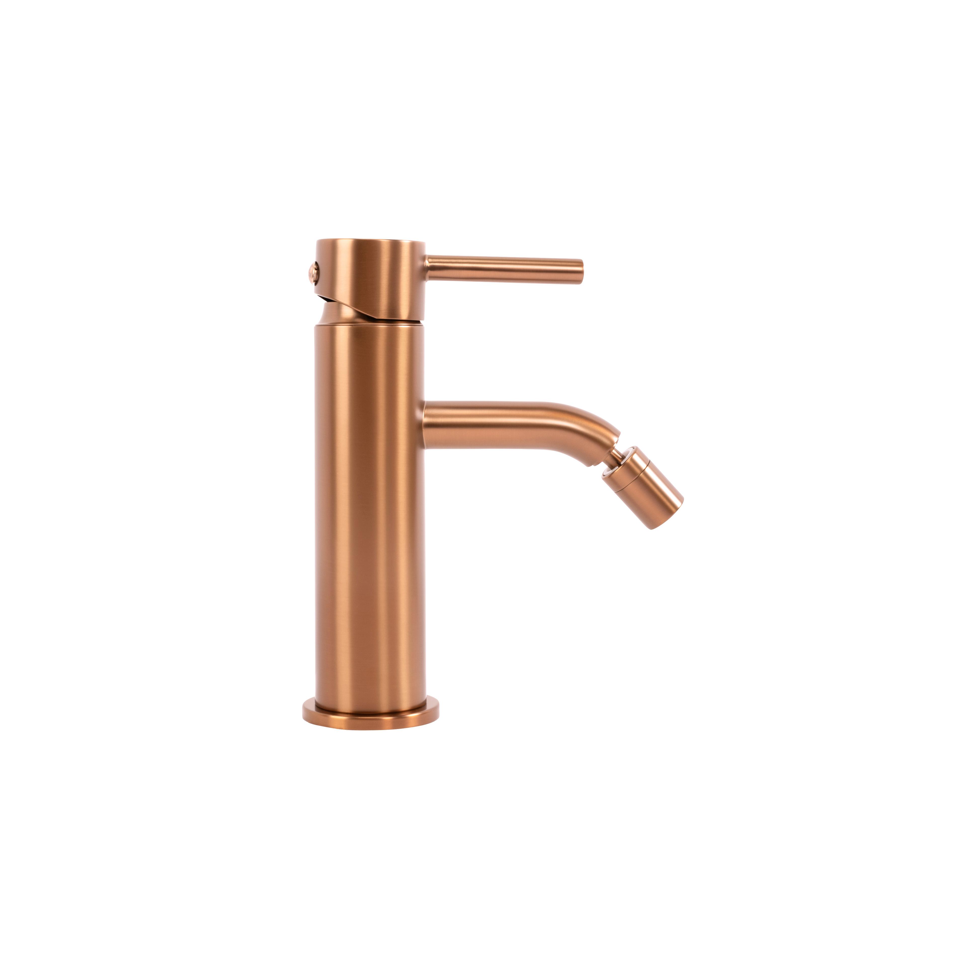 Rea Lungo Copper Brush bidē jaucējkrāns