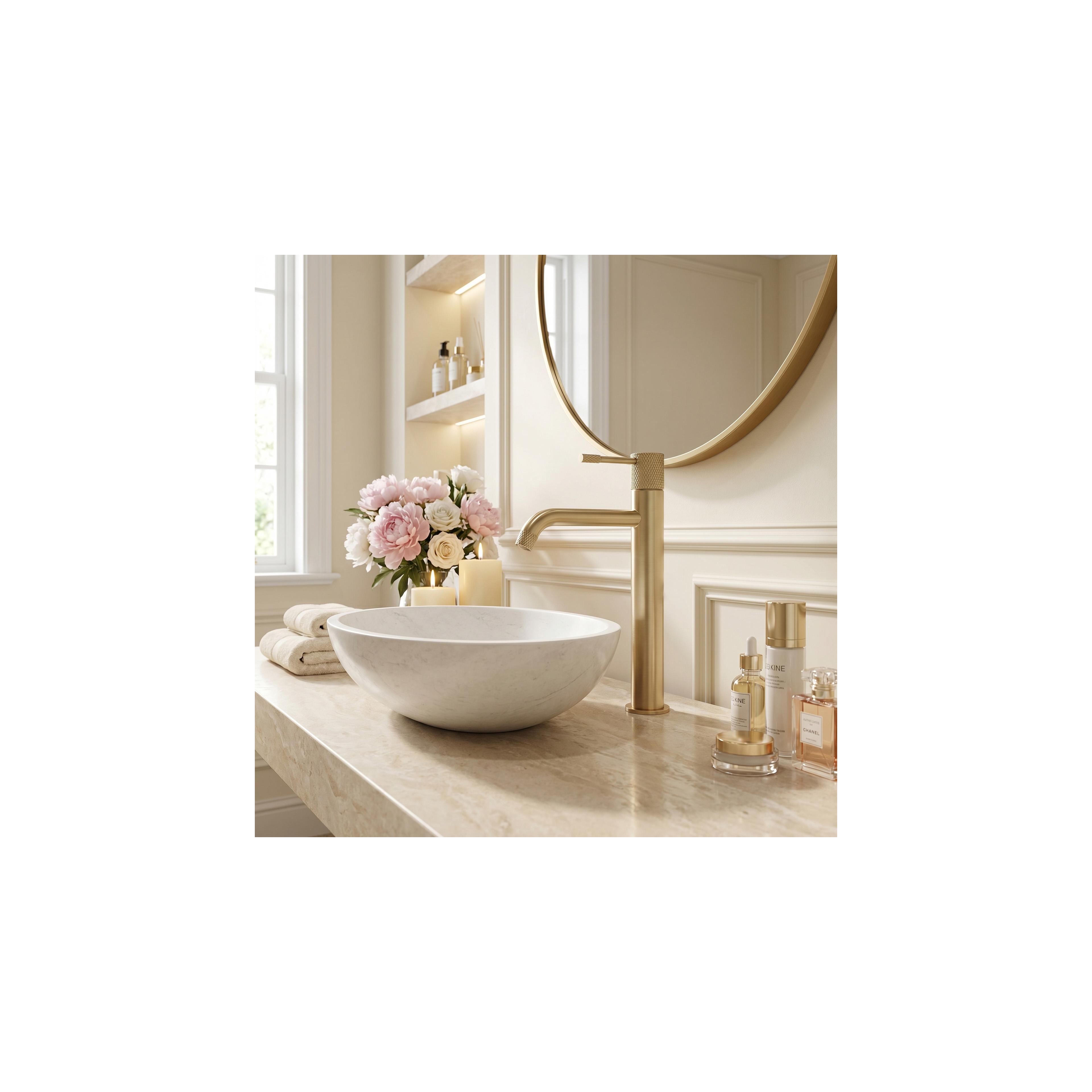 Waschbeckenarmatur Rea  Venti Gold high