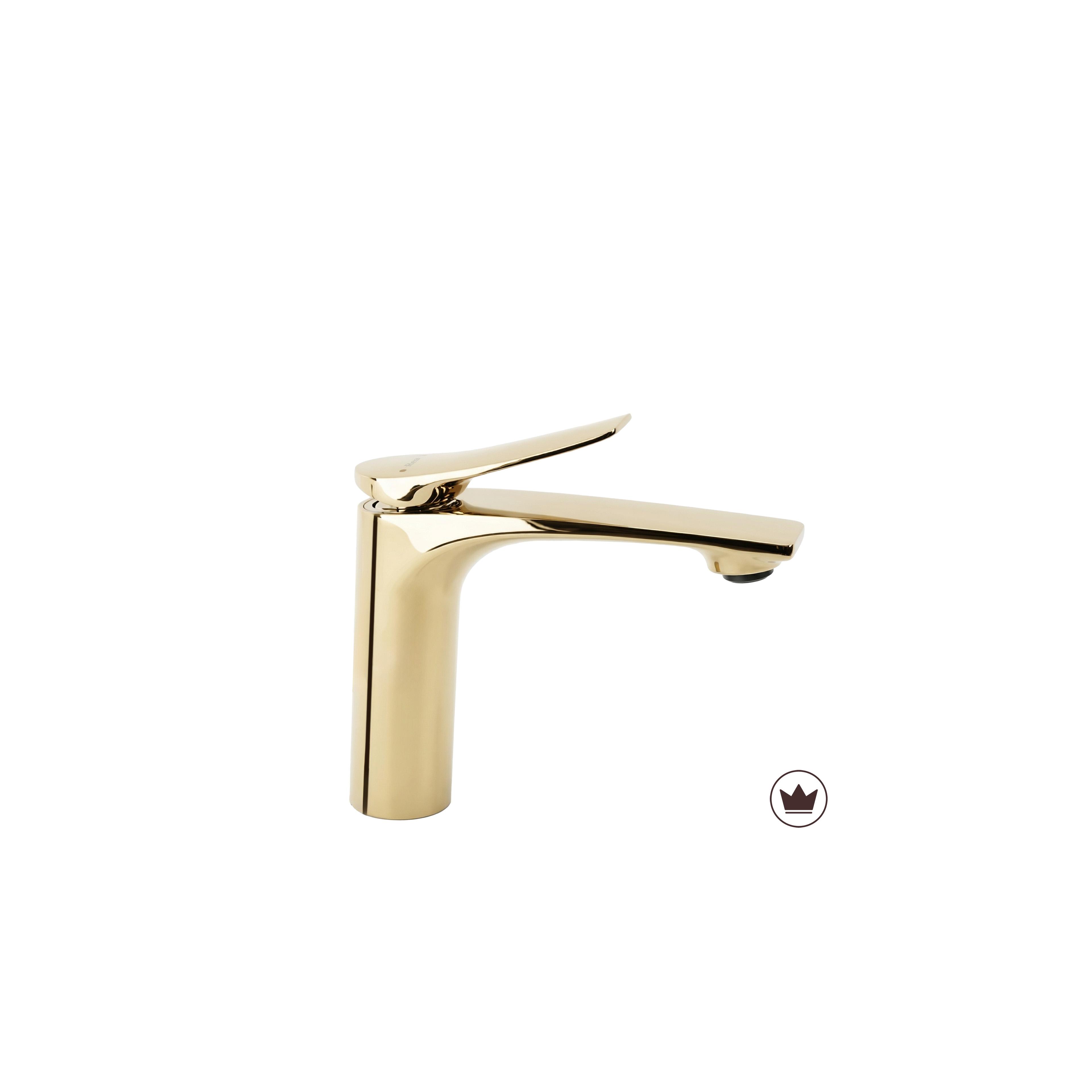 Bathroom faucet PREMIUM Rea Vision Gold Low