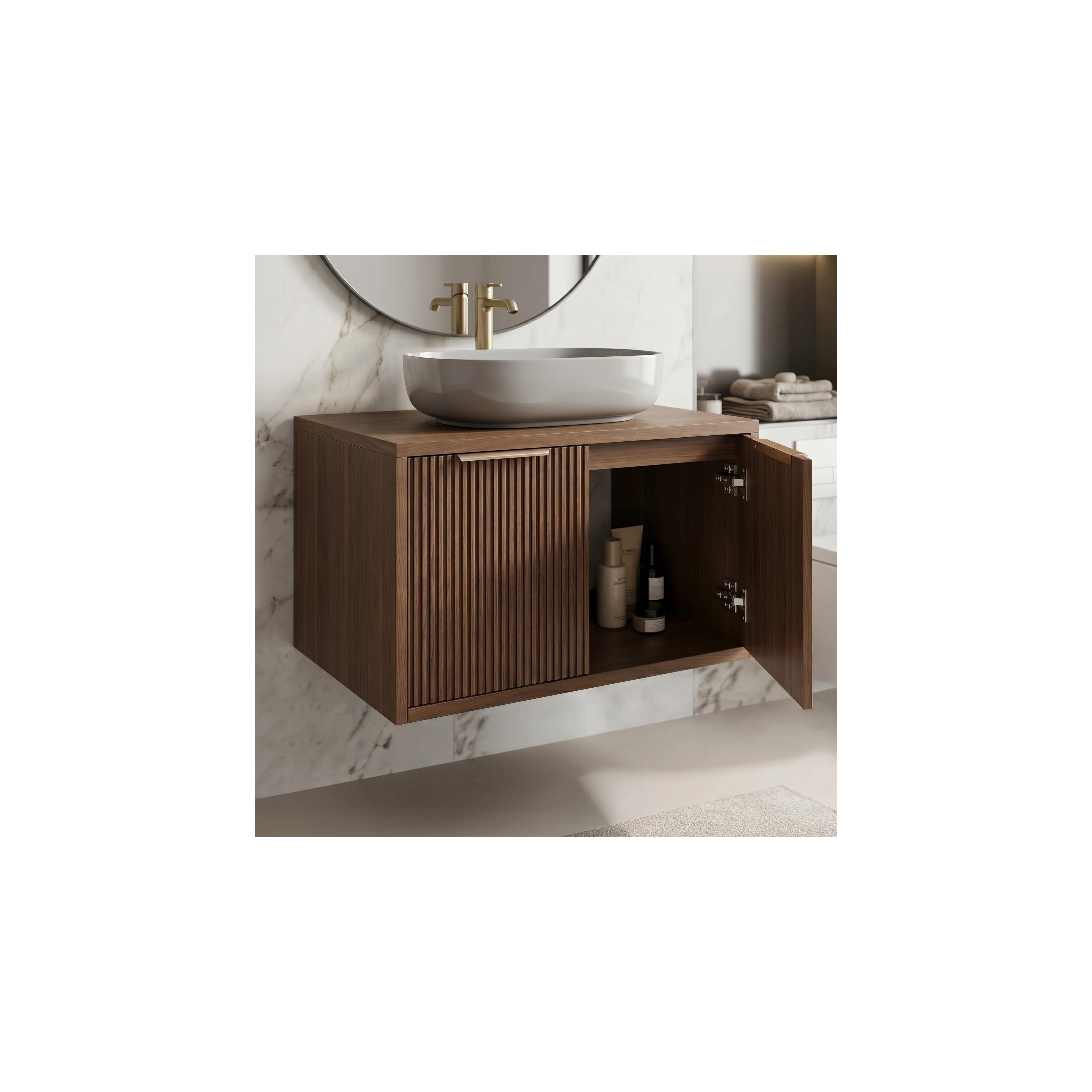 Waschtischunterschrank Rea Core 60cm Brown