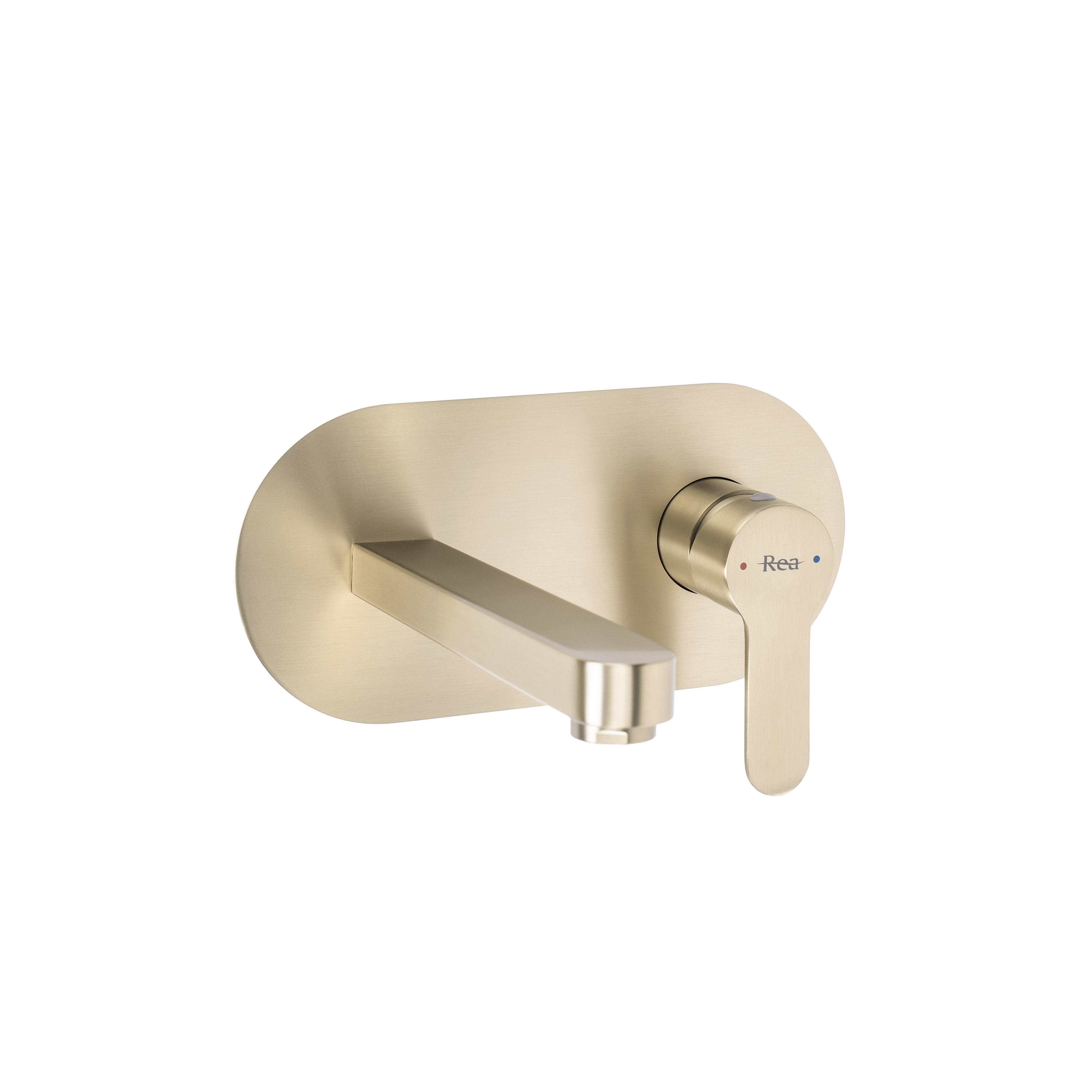 Unterputz Armatur REA Arcos Brush Gold
