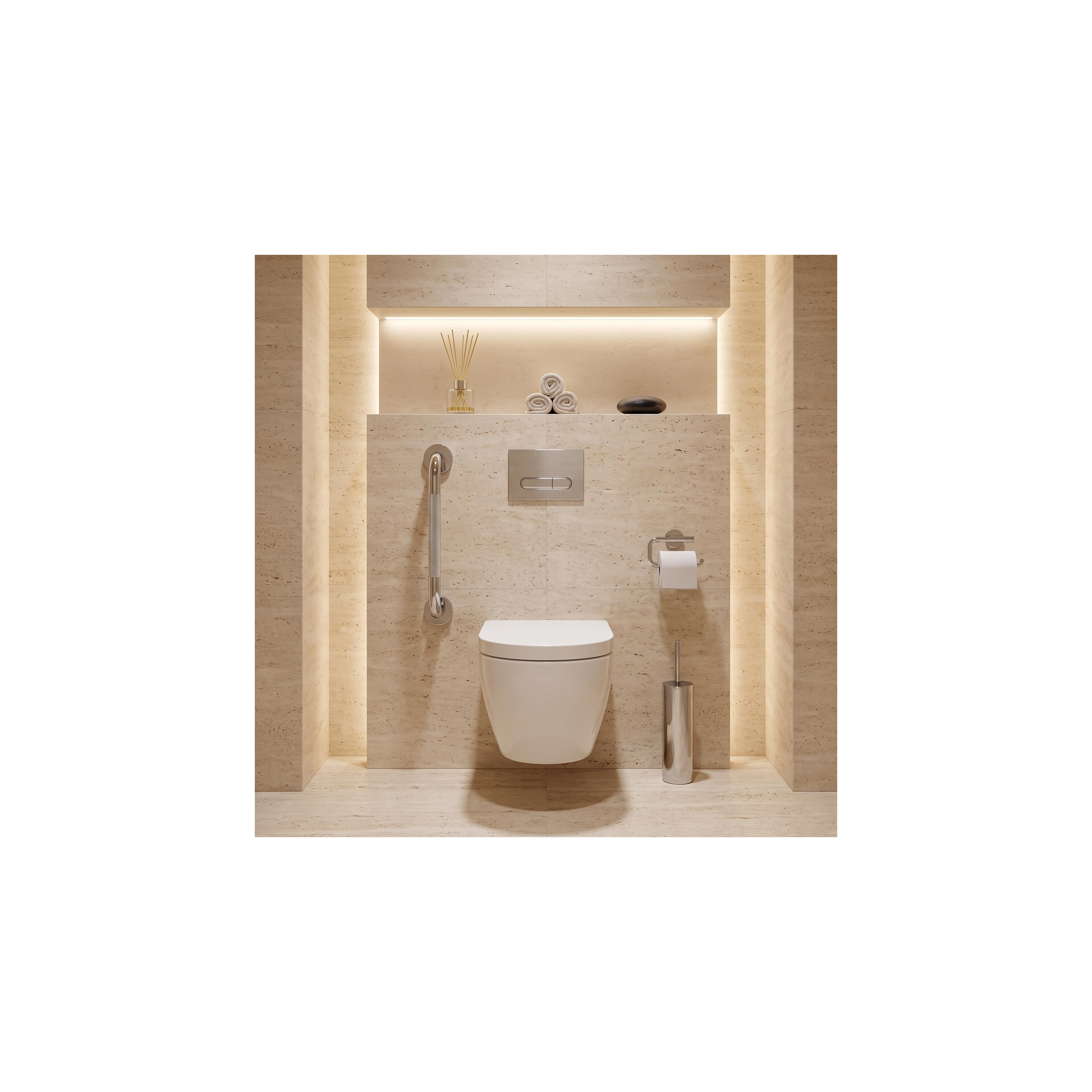 Anti-slip bathroom grab bar 104 Chrome