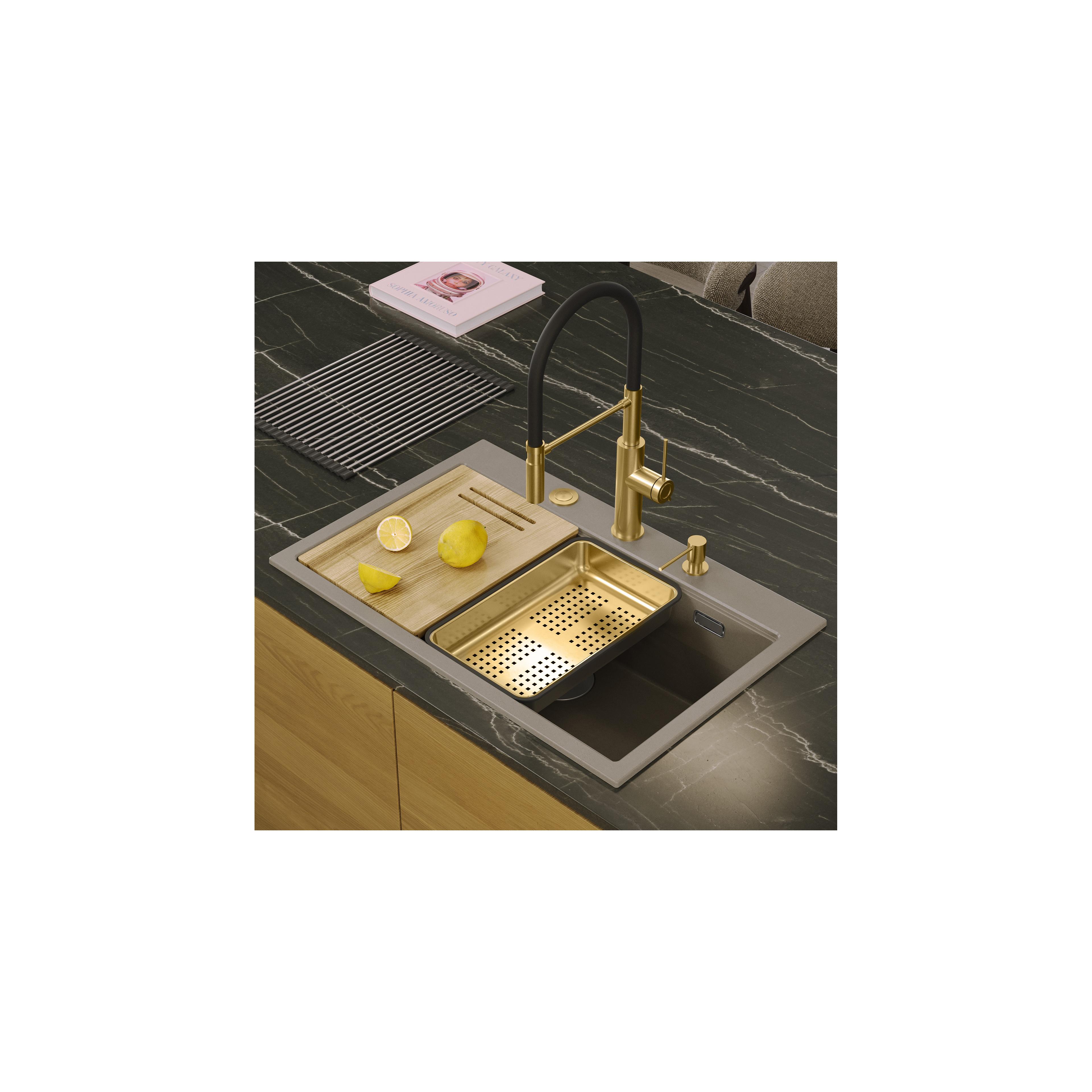 graniidist valamu MARC 110 WORKSTATION Beige