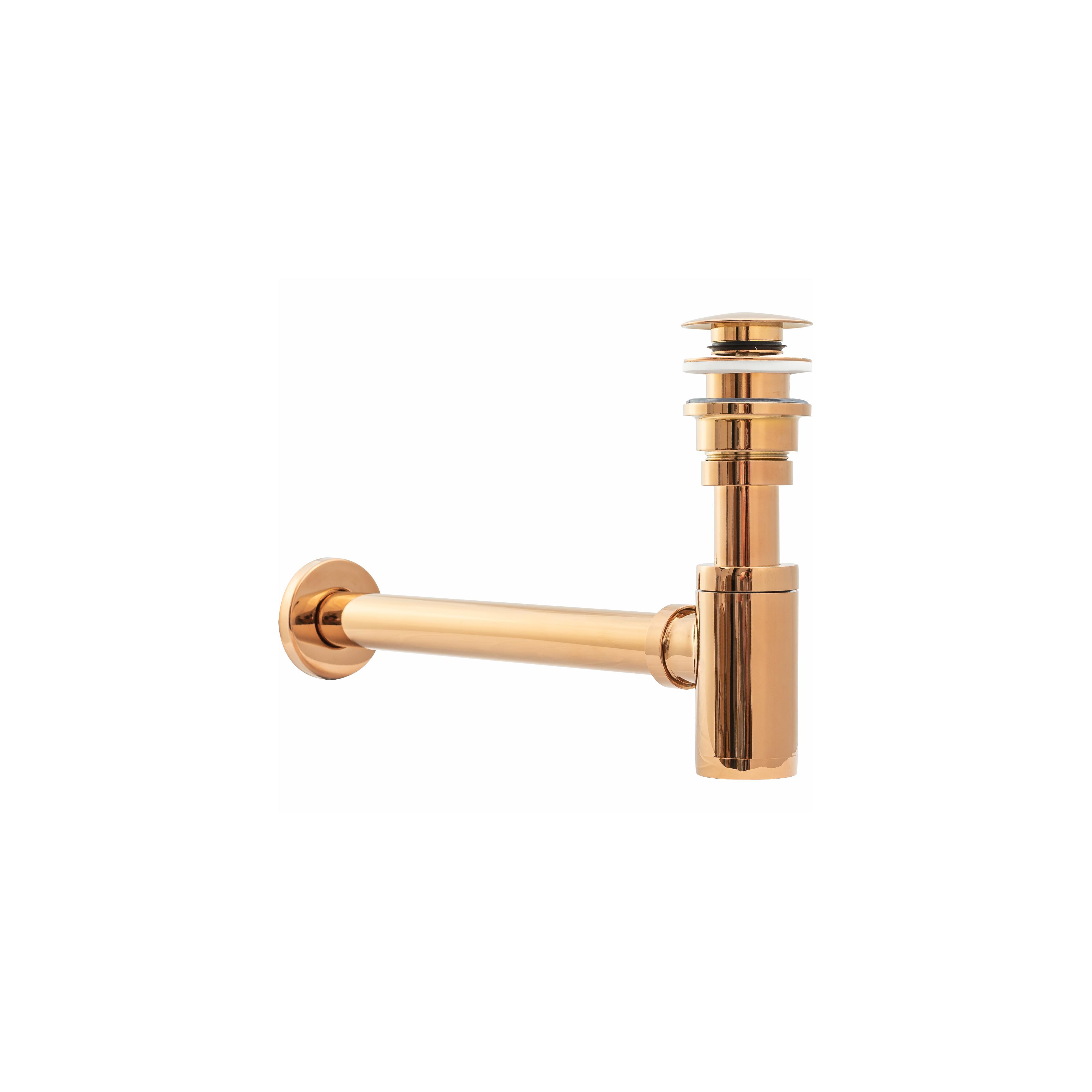 Siphon universell Klik-Klak Rea rose gold