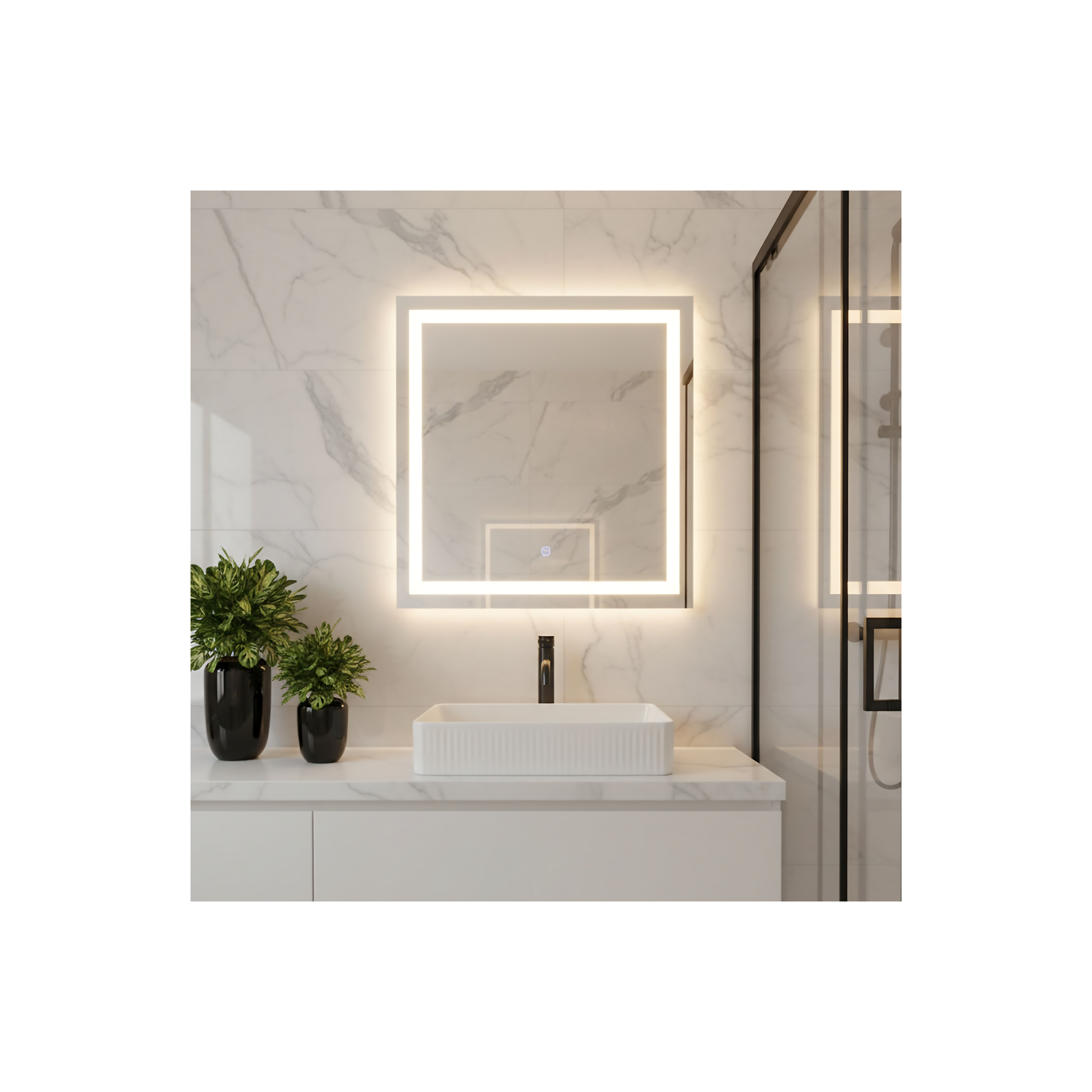 Countertop washbasin Rea Fiorella