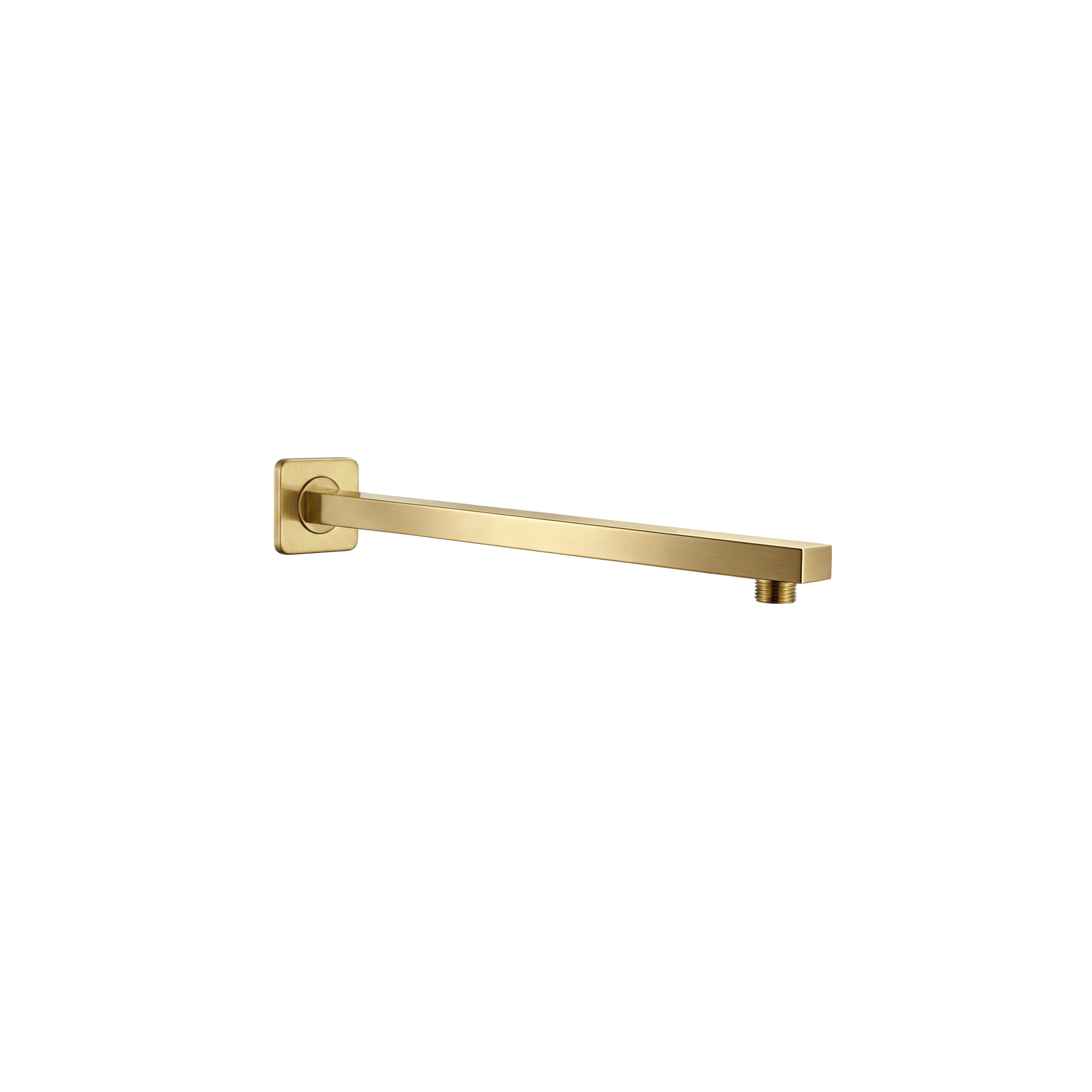Square shower arm REA JS-9022BG 40cm Brush Gold