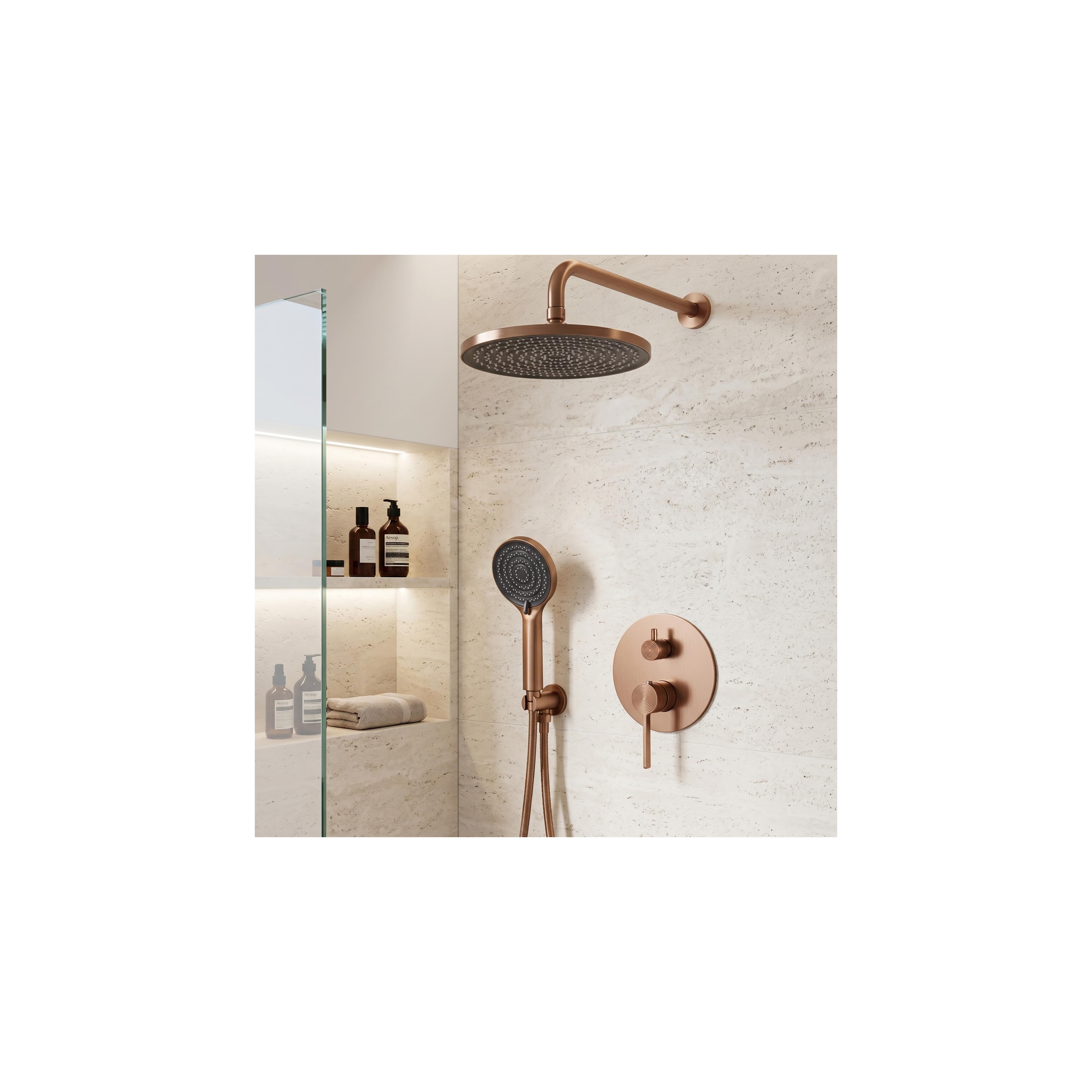Inbyggd duschset Rea Foster Brush Copper + BOX