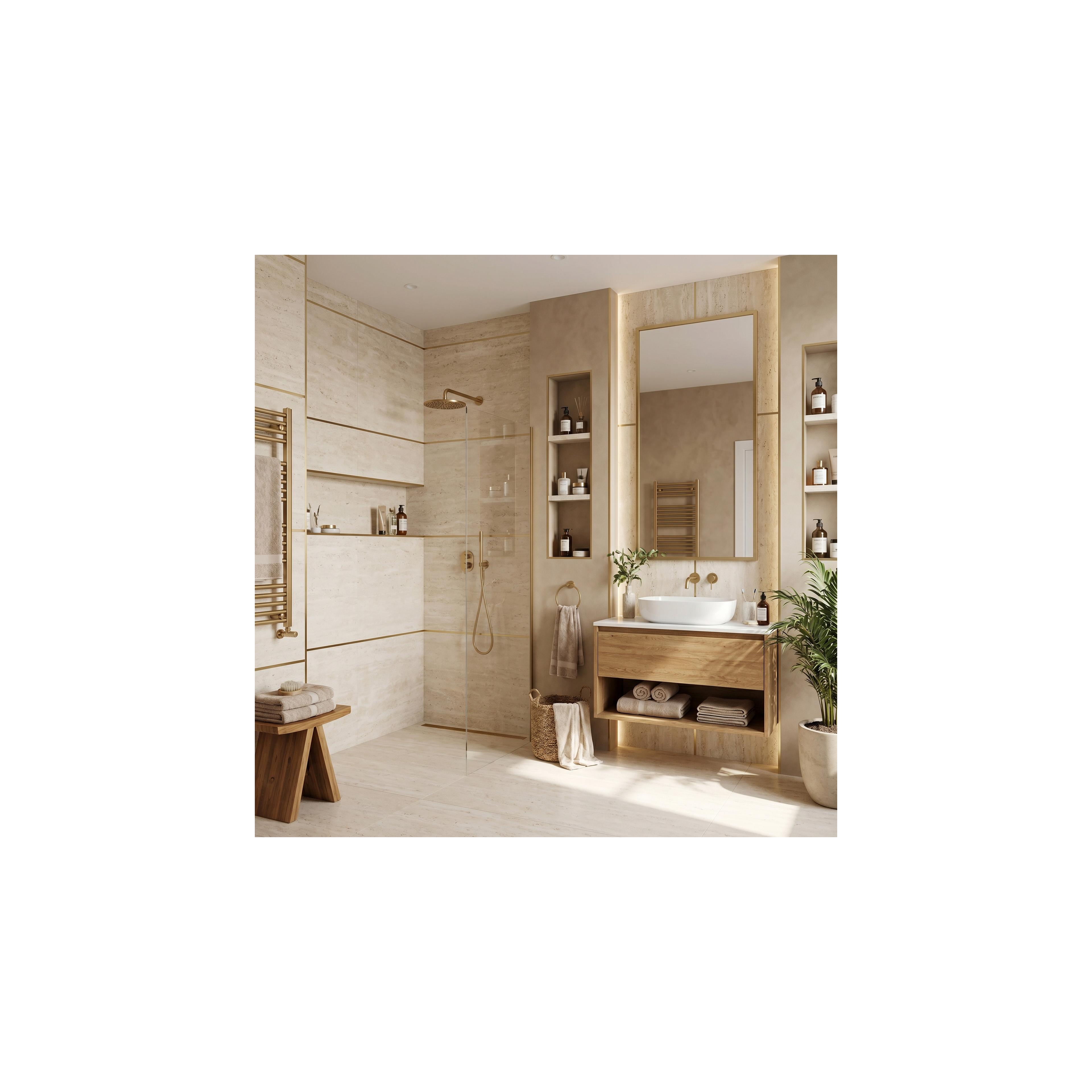 Selbstklebende Zierleiste Rea P14454 2cm Brush Gold
