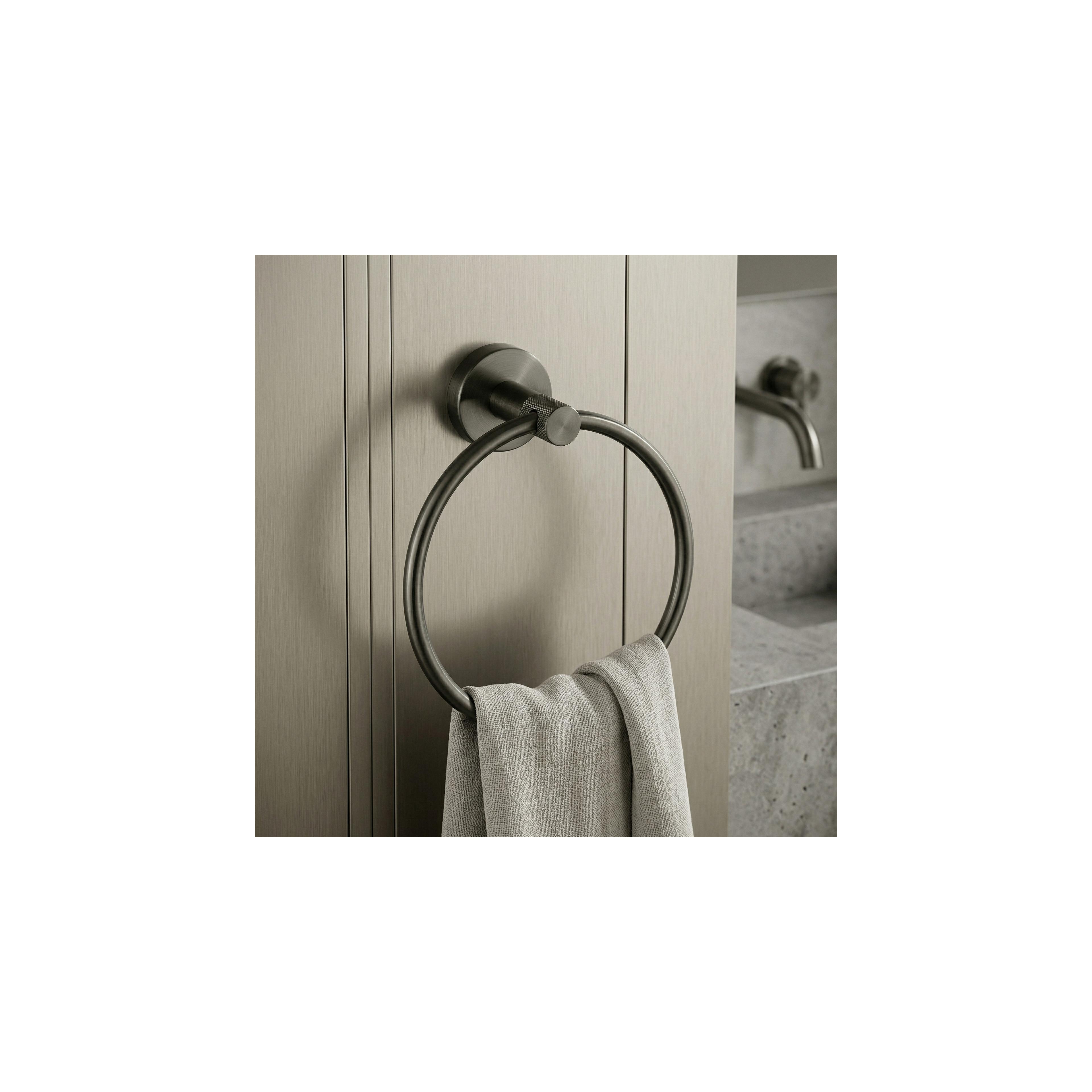 Handtuchhalter Ring 6610 Modern Titan