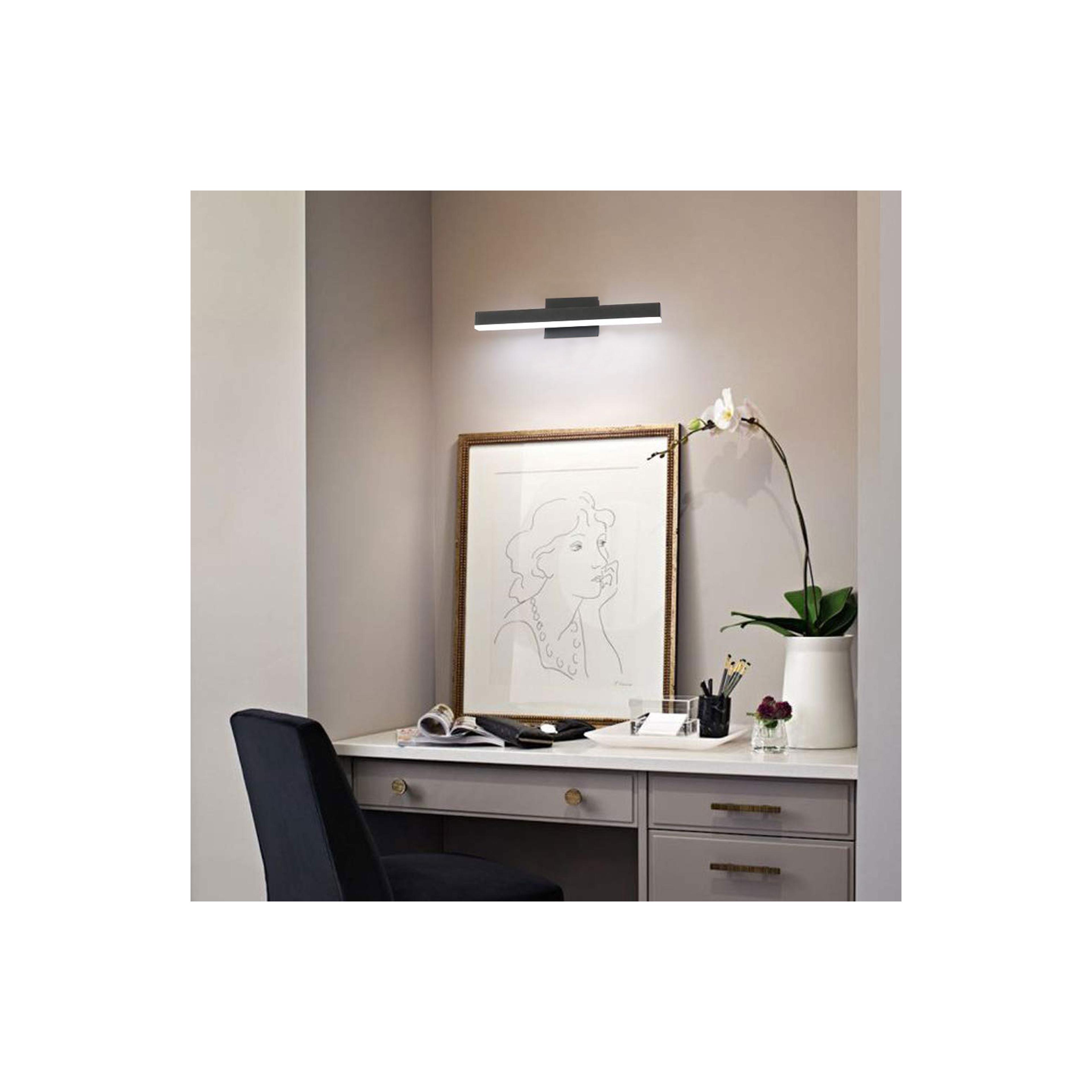 Nástěnné svítidlo LED 12W 50CM APP373-1W - černé