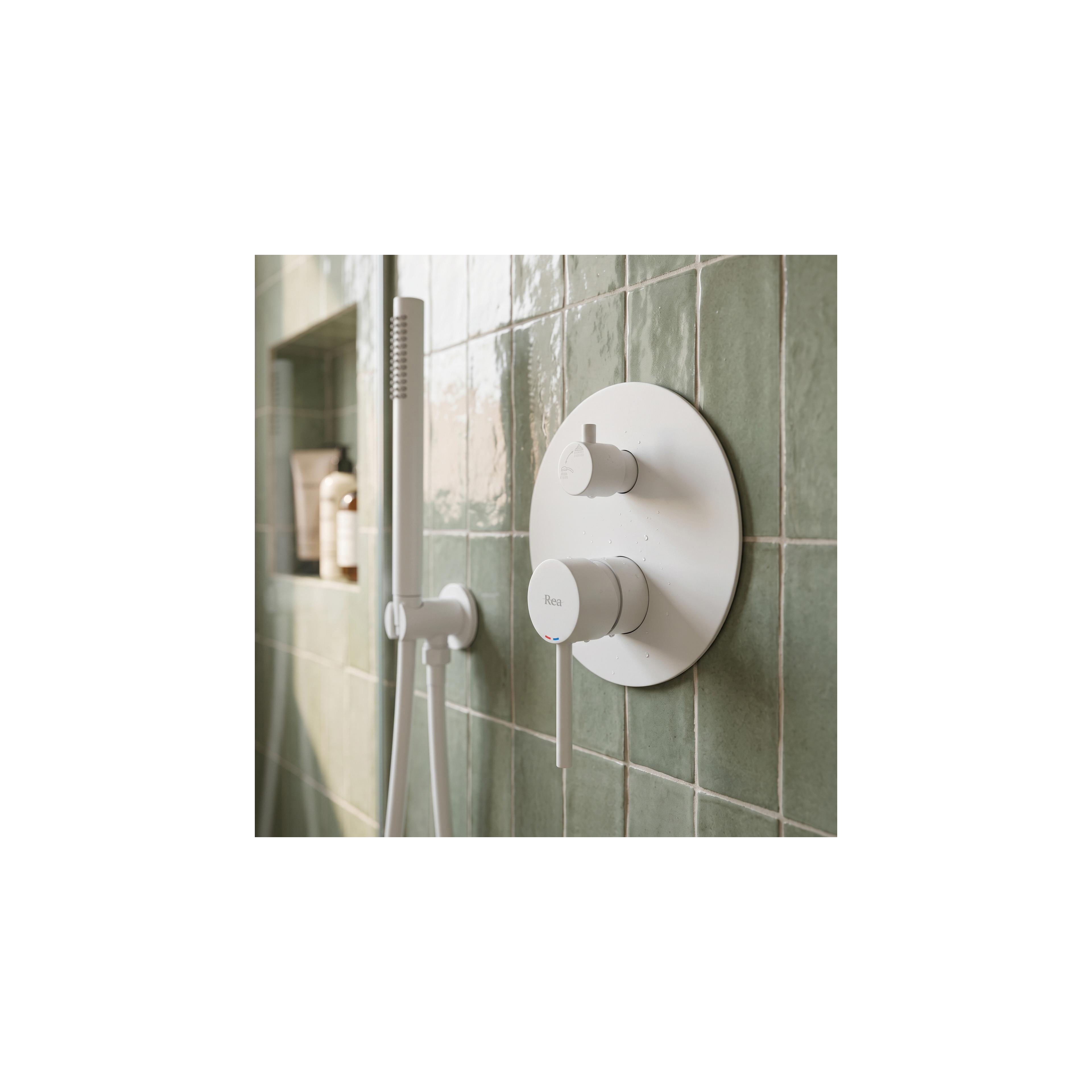 Set de dus REA Lungo white + BOX