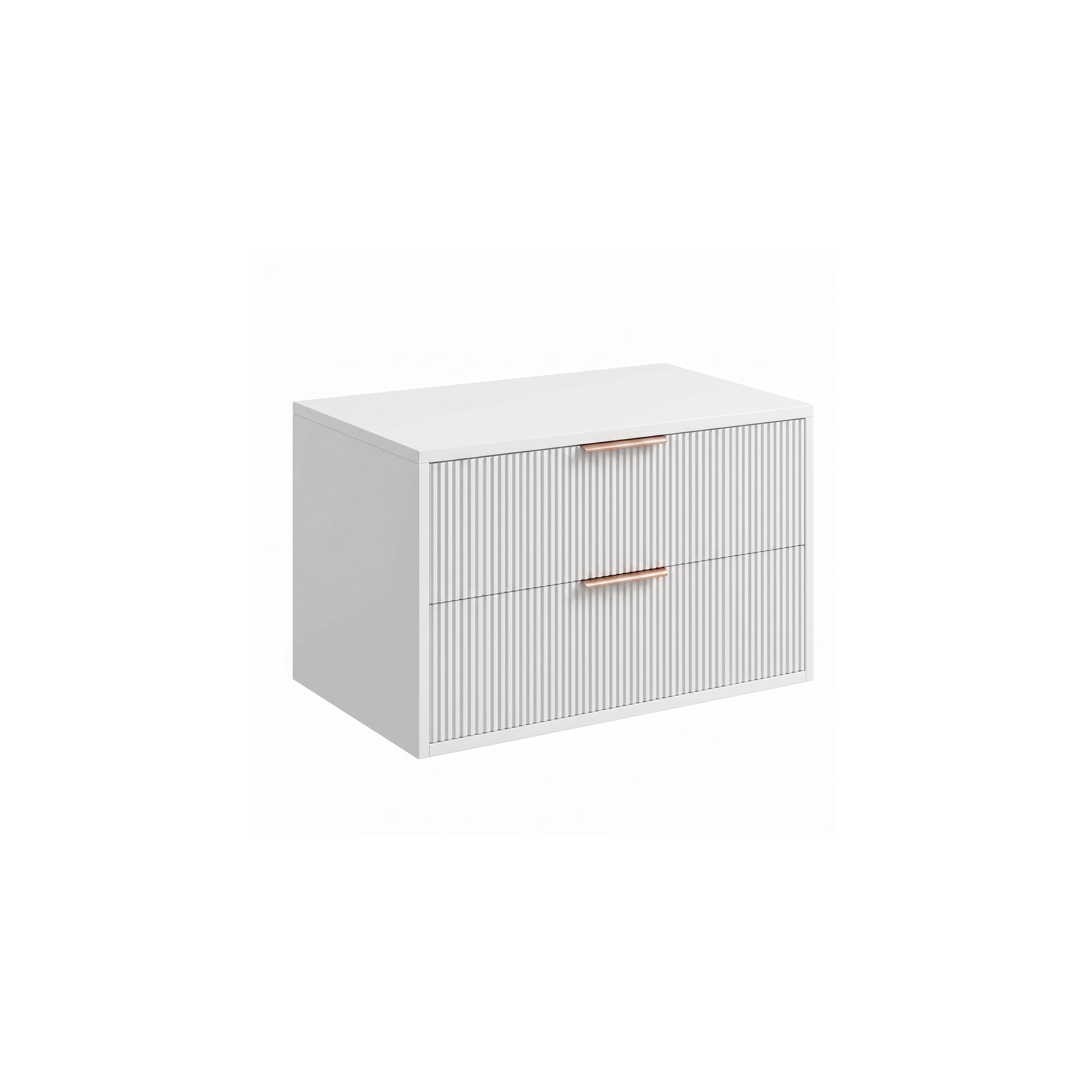 Waschtischunterschrank Rea Mono 80cm White
